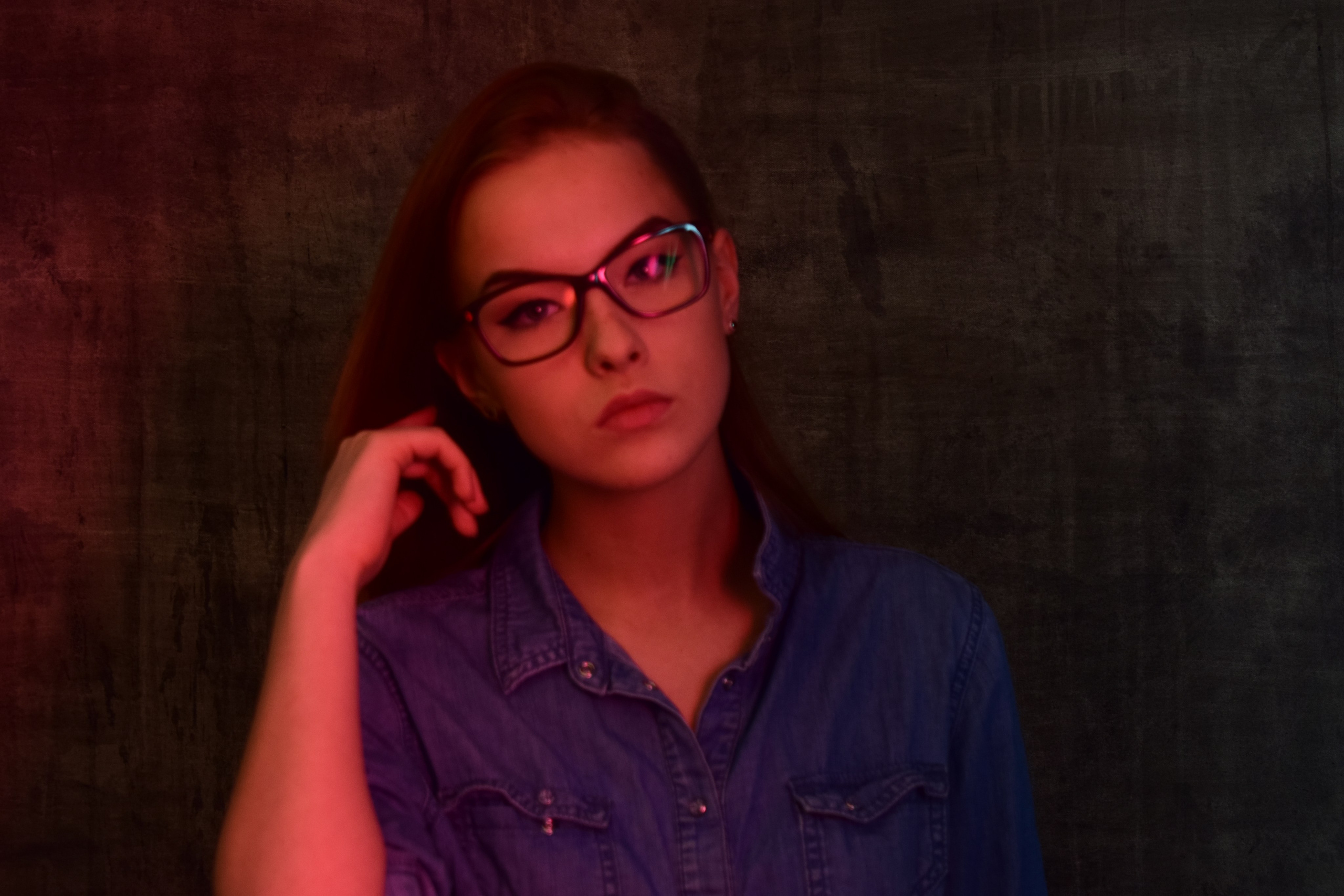 Games with lights (Studio). Photographer Margarita Antonova in Naas, Co Kildare