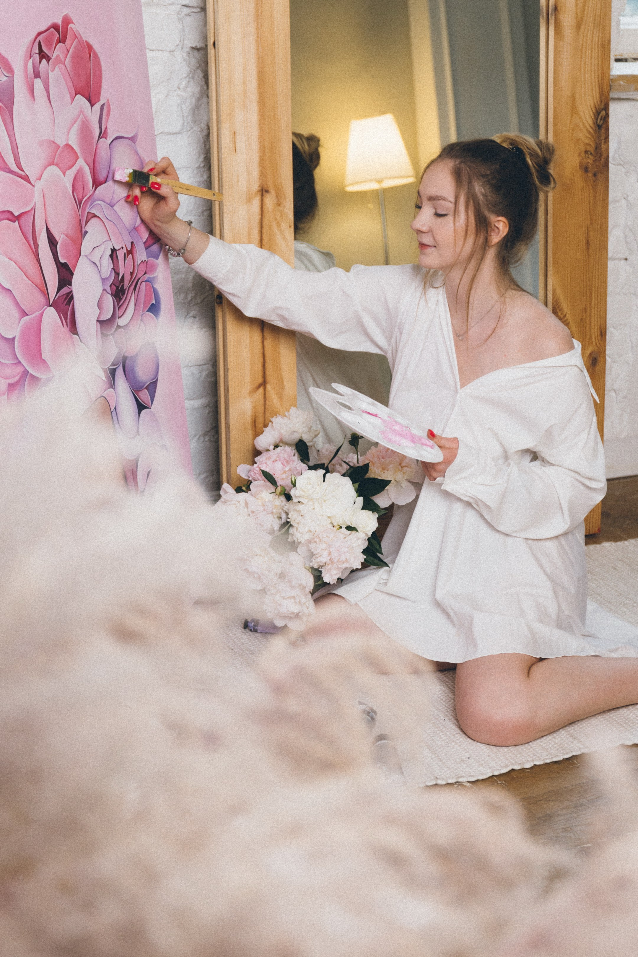 Алеся-фотосессия для художника. Фотограф Анна Кучерявая | Свадьбы и мероприятия в Дубае