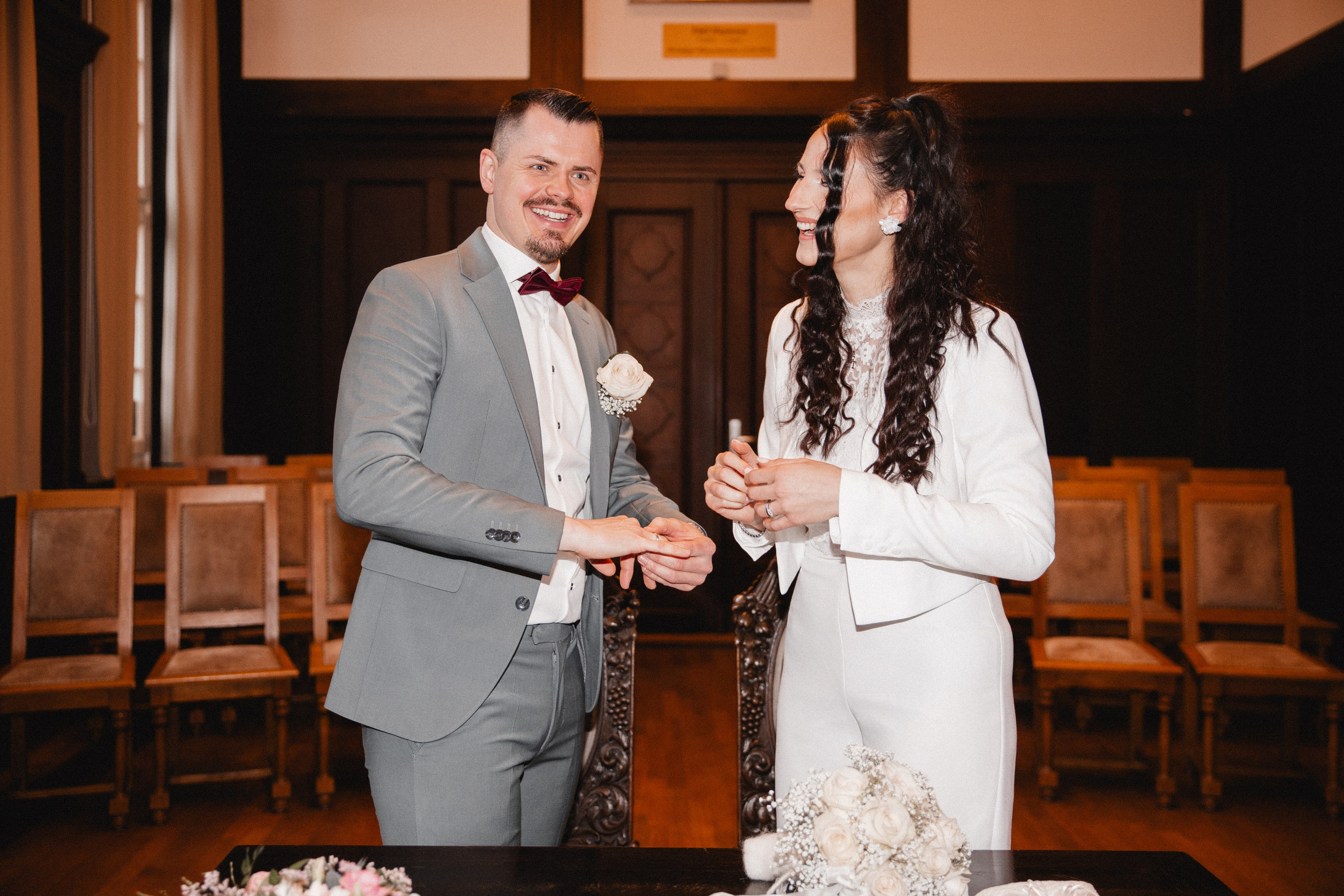 Franziska & Tim |Rathaus Heisingen, Essen. Hochzeitsfotografie |Hochzeitsfotograf Bochum | Hochzeitsfotograf Dortmund | Hochzeitsfotograf Essen | Hochzeitsfotograf Ruhrgebiet
