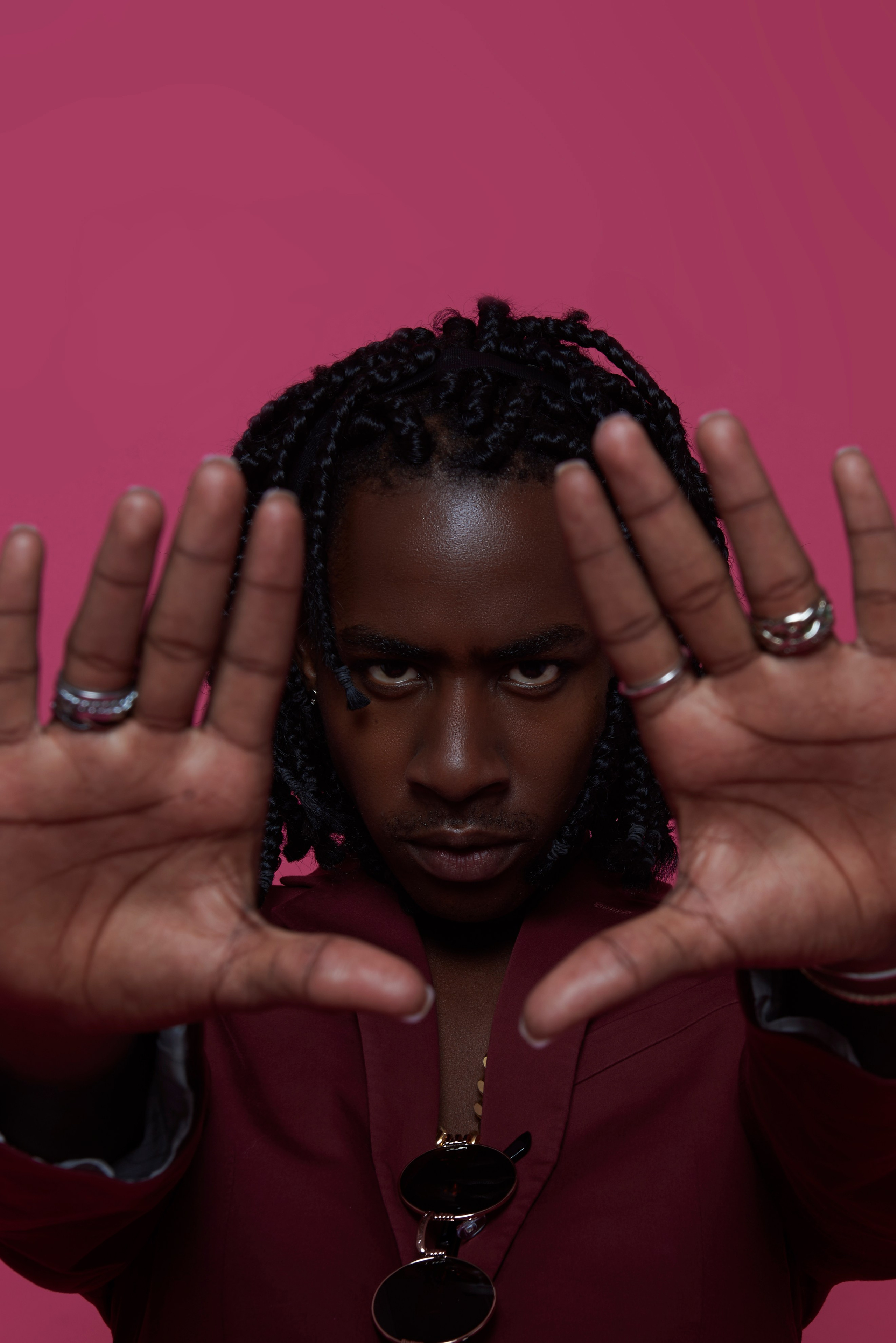 shooting for a music album in Los Angeles