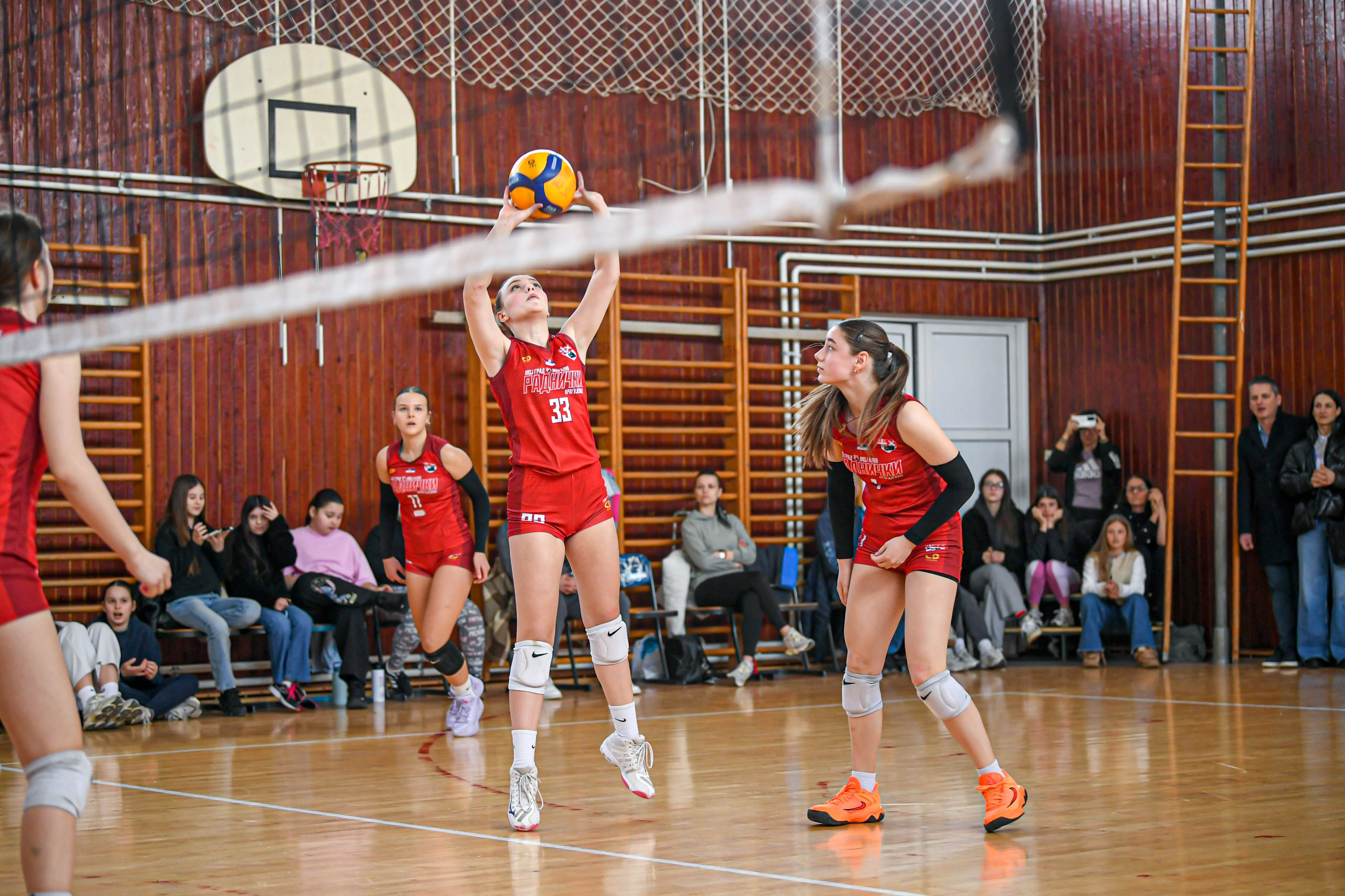 Odbojka 22.03.  Radnicki KG — BlockVolley JAG. Foto Simic Jagodina