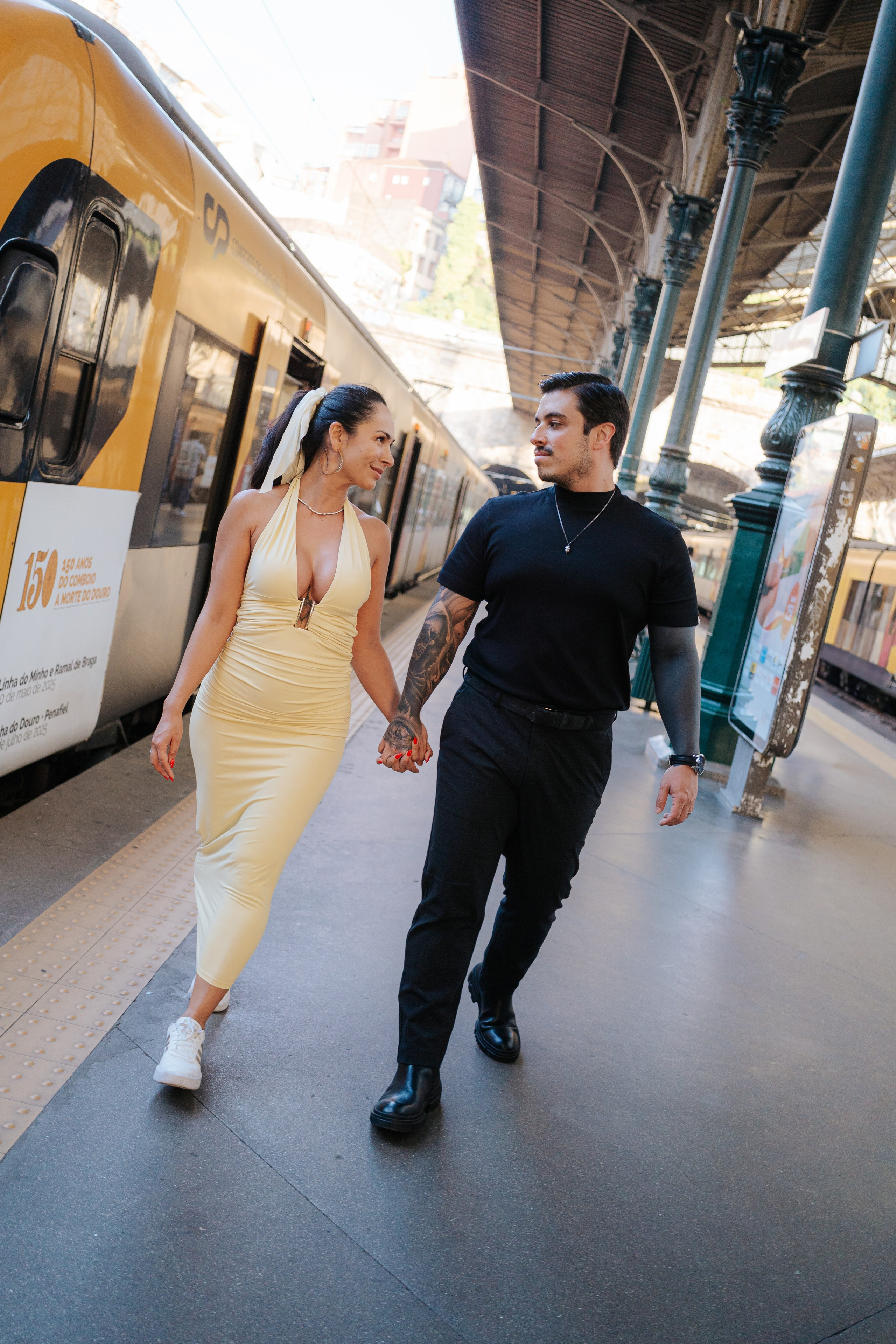 Fernando e Caroline. Davi Valente