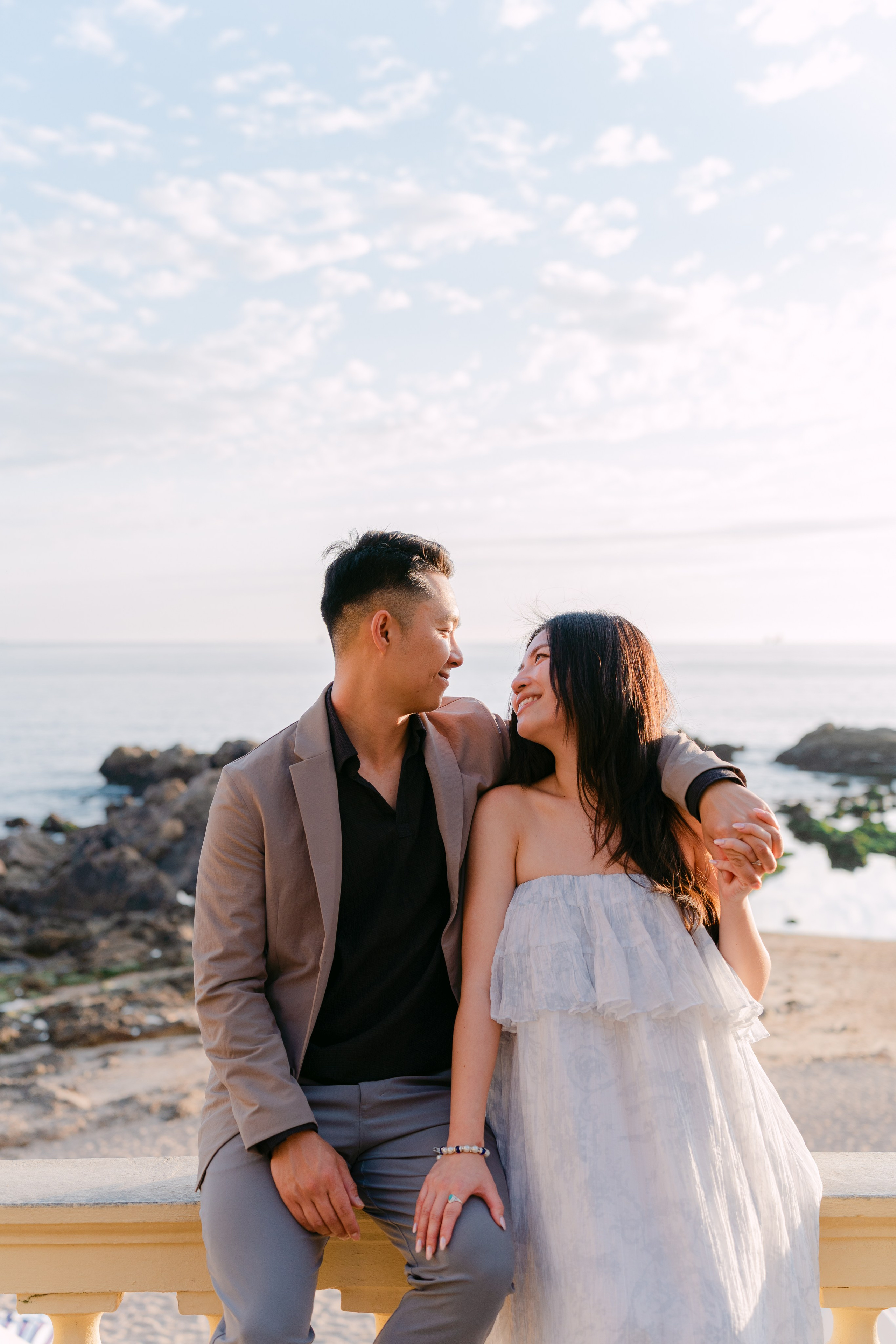 Wedding Proposal at Praia do Molhe