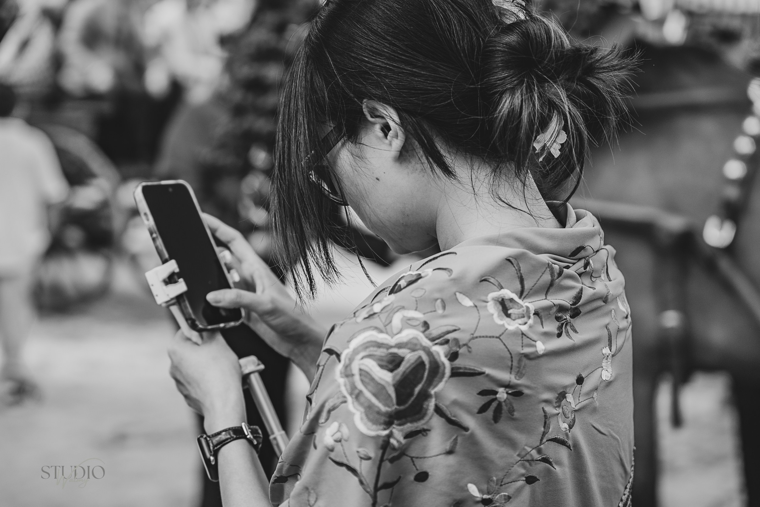 Sesión de fotos en feria de Abril de Sevilla. Inicio