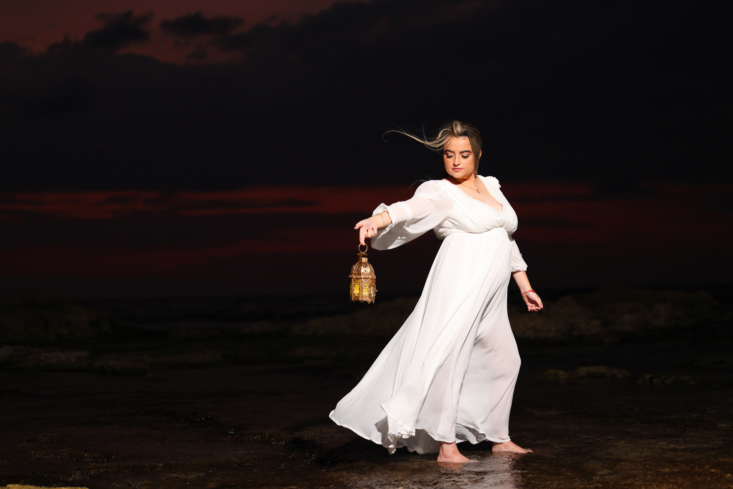 Beautiful couple. Time machine Studio