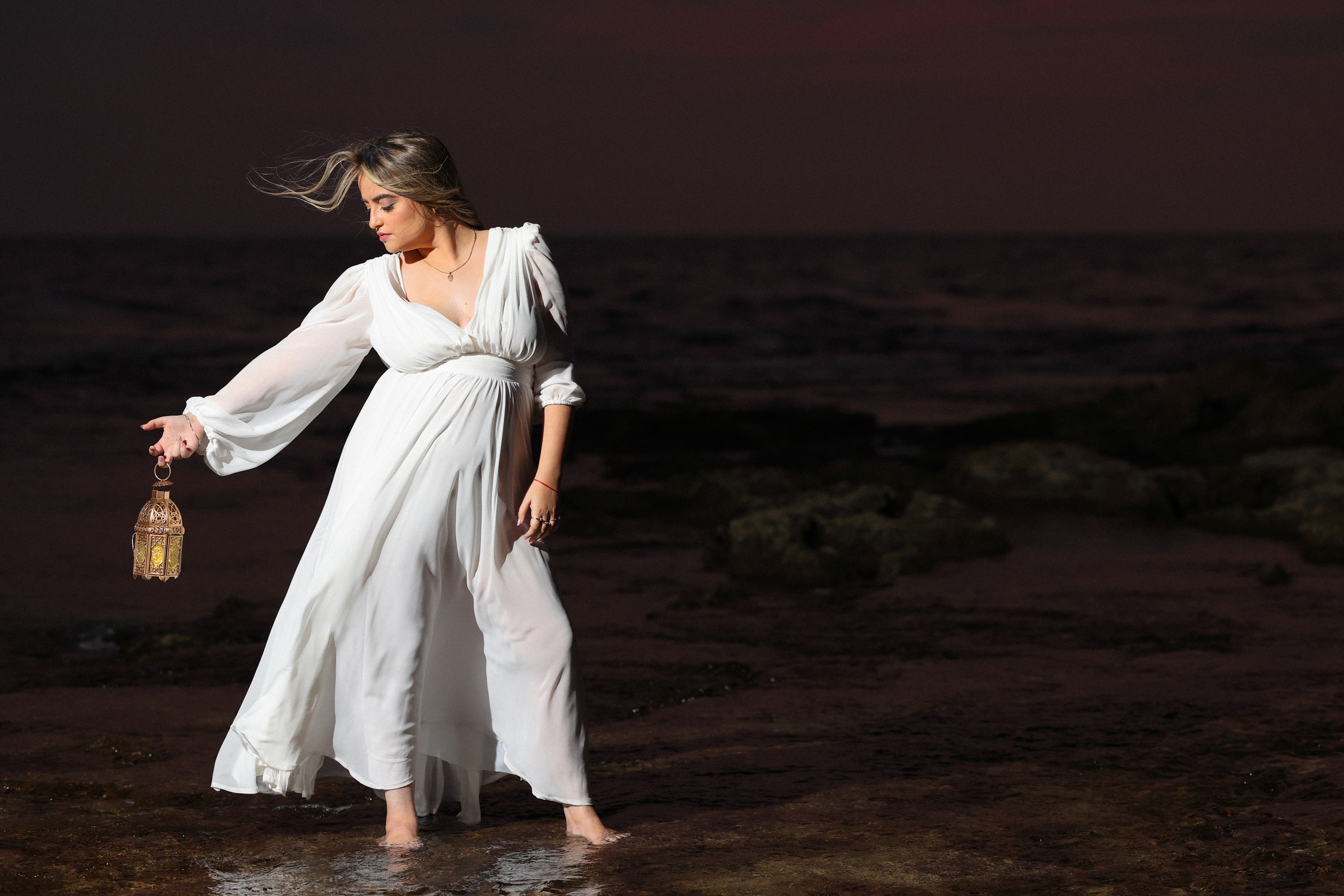 Beautiful couple. Time machine Studio