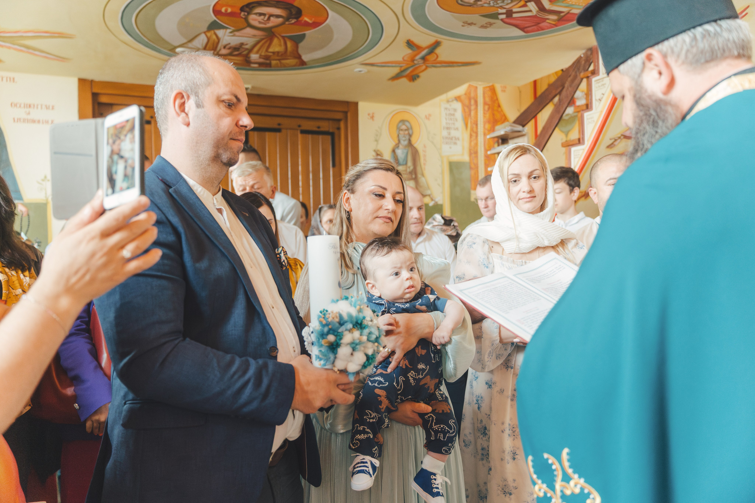 Théo Andrei`s Christening