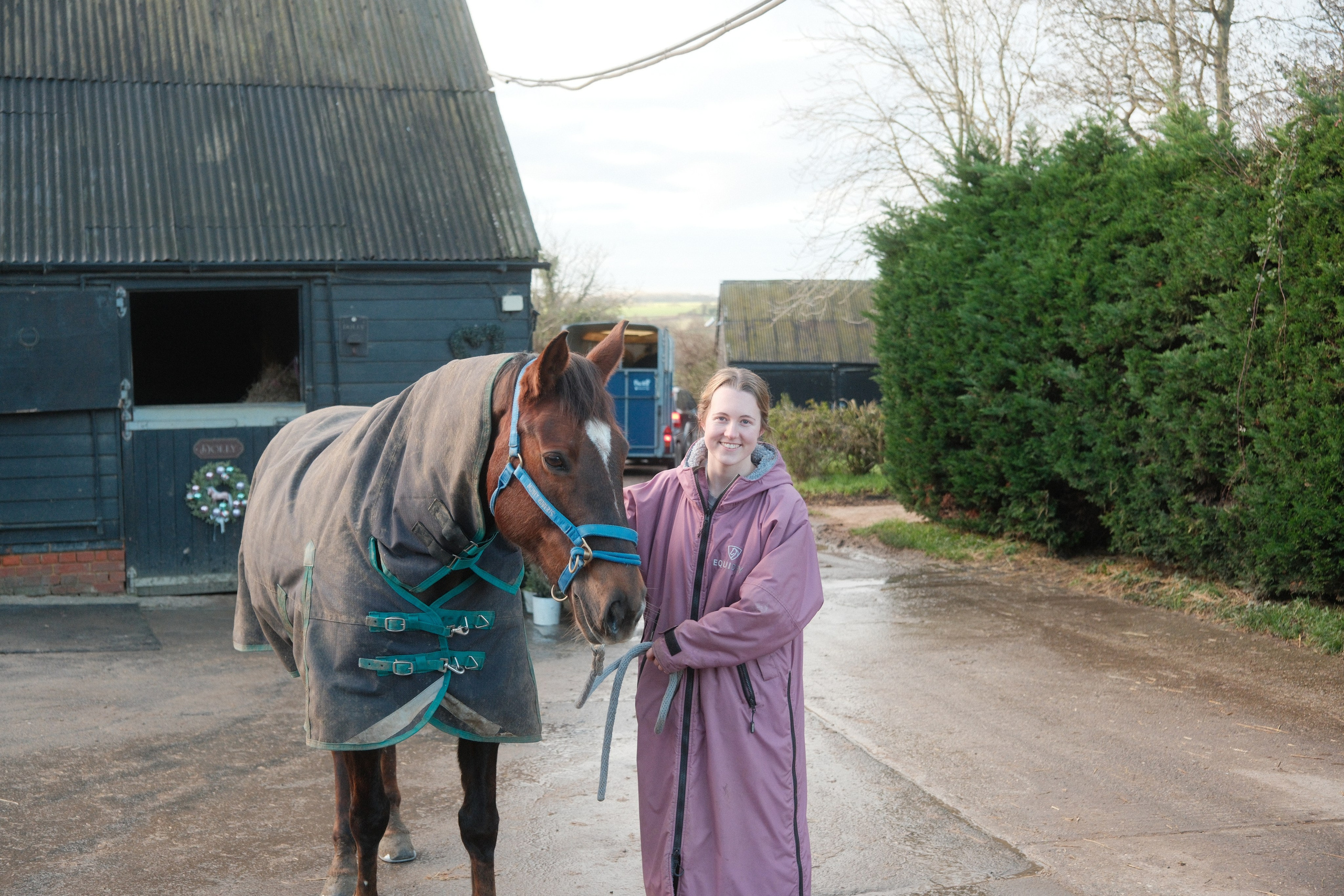 Portrait photography with Fudge the horse. Cal Takes Photos
