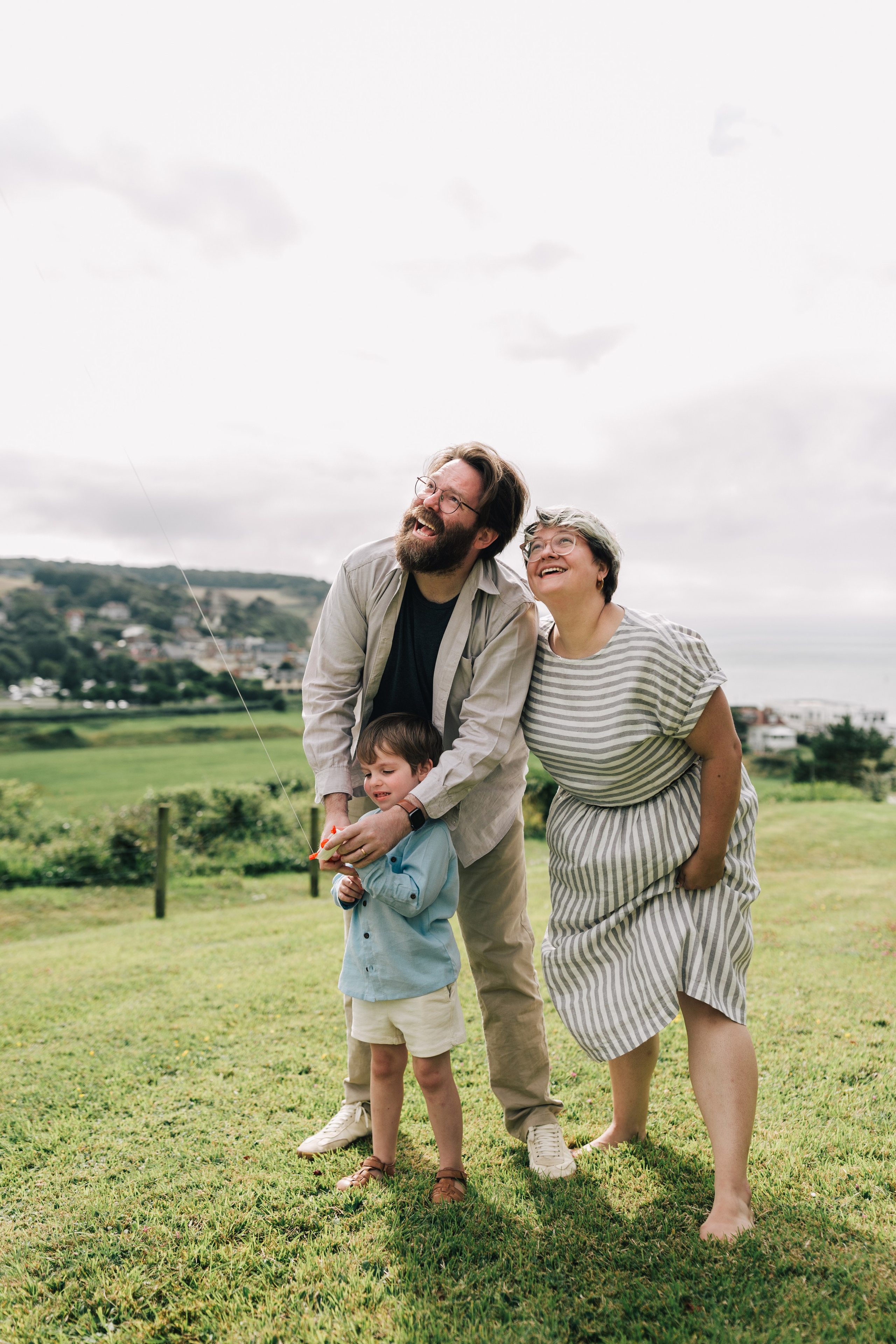 Big family photoshoot in Dieppe. Photographer Rouen, France