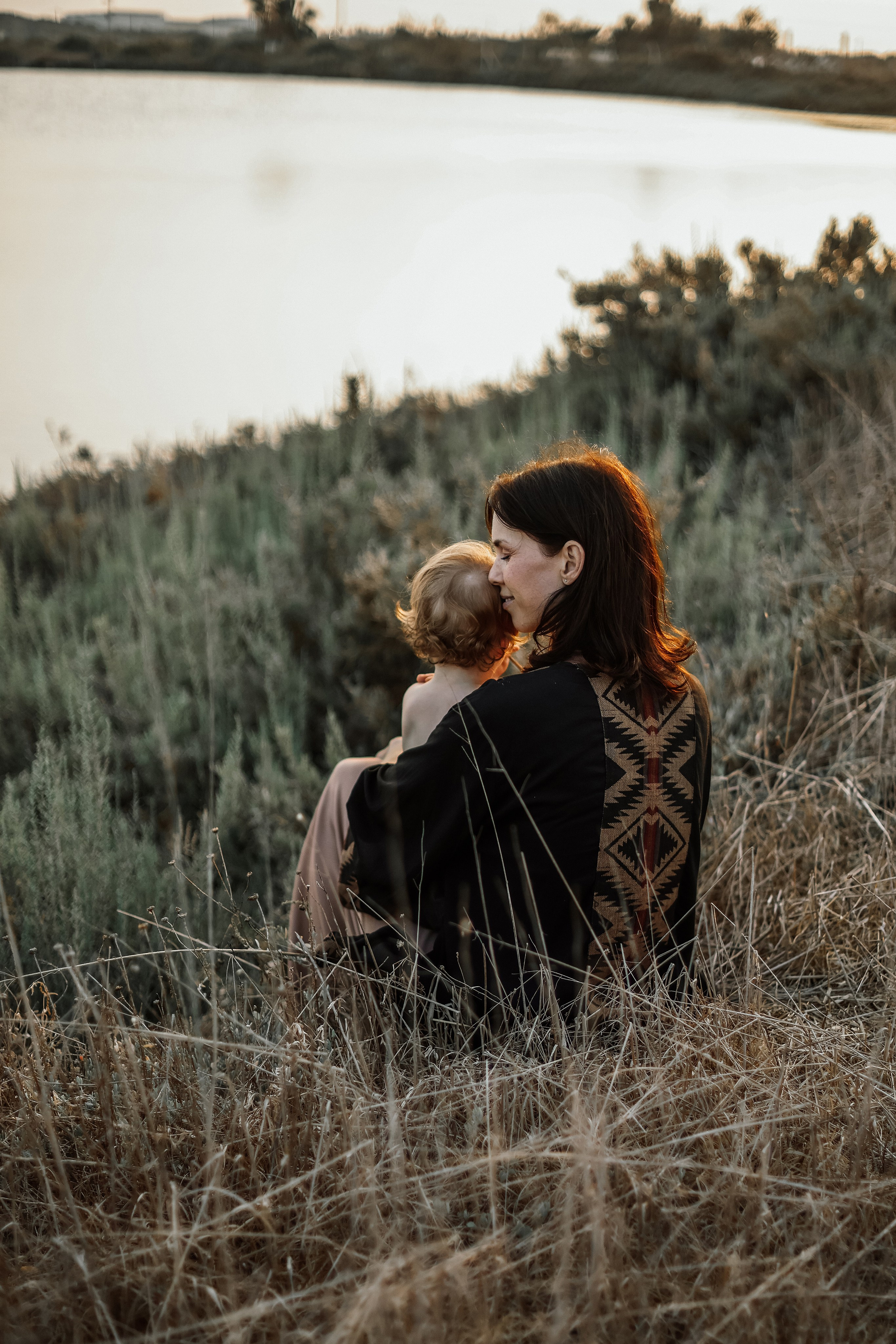 Little curls in Atlit. Family photographer in Israel