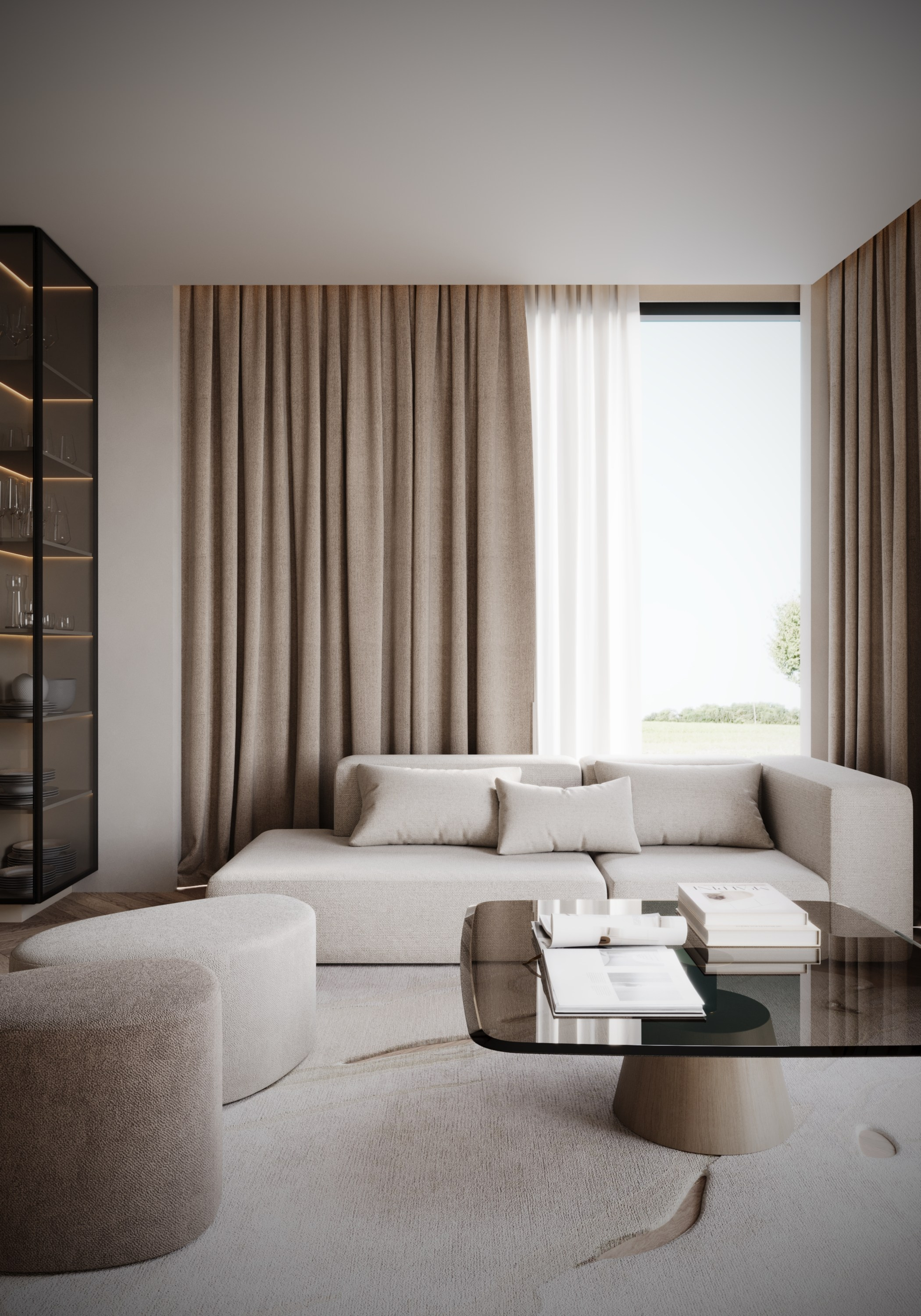 House in Luthania / Interjero Dizainas. Interior designer / visualizer Lisa Oputina