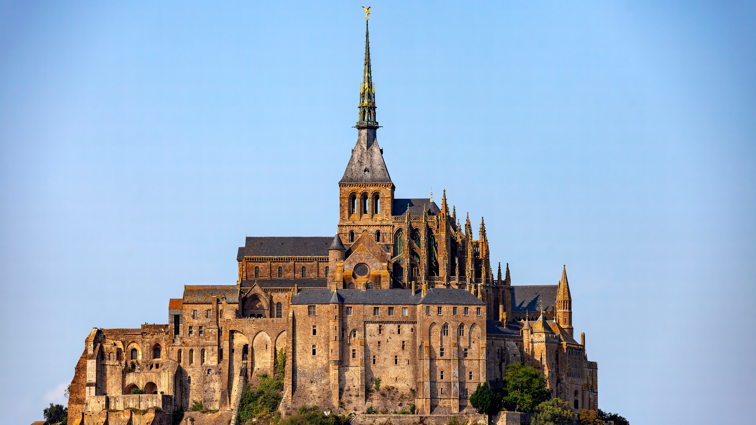 183.Abbey of Mont Saint Michel.France.20.9.2024. Путешествия в формате 360......