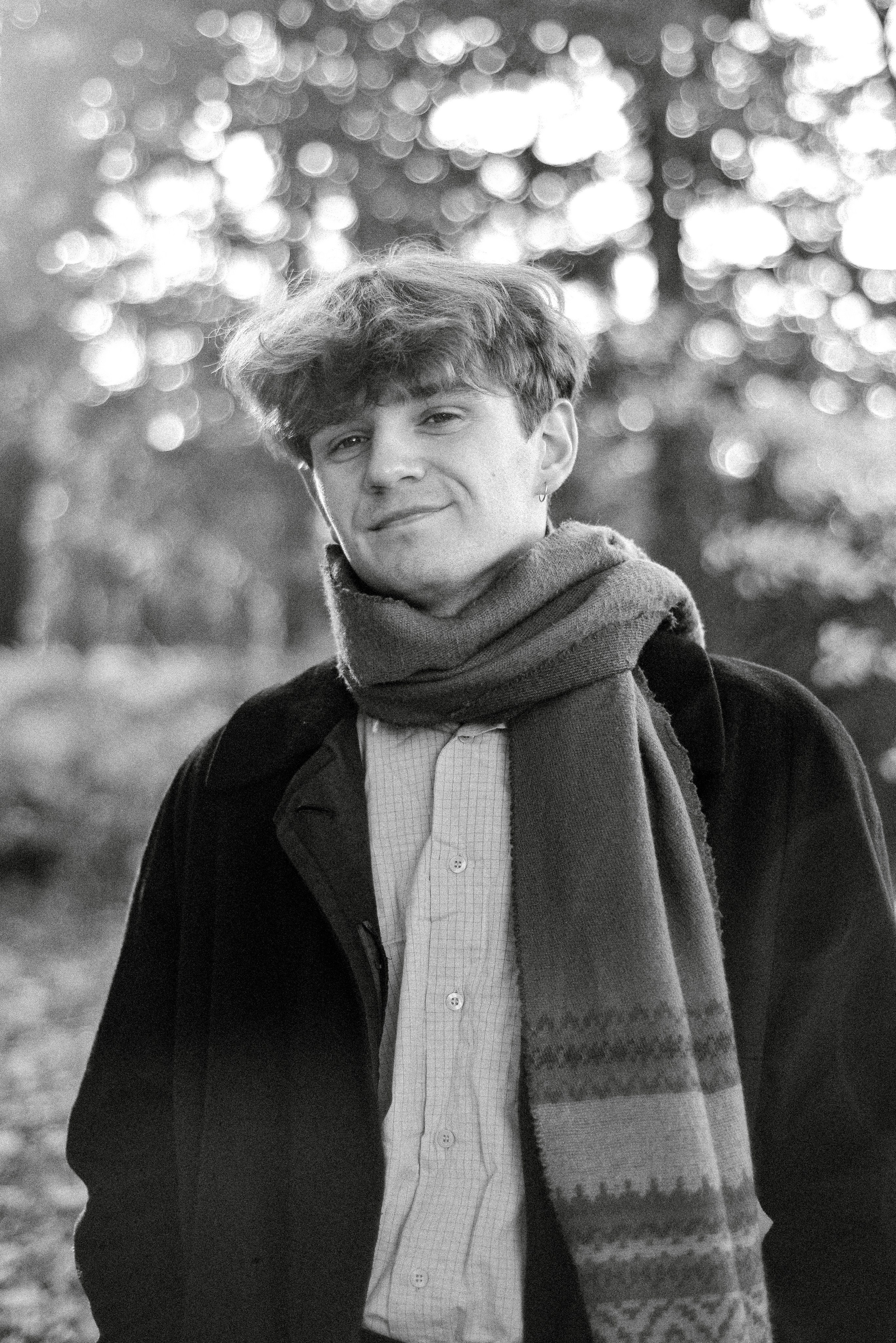 Guy in the park. HOME