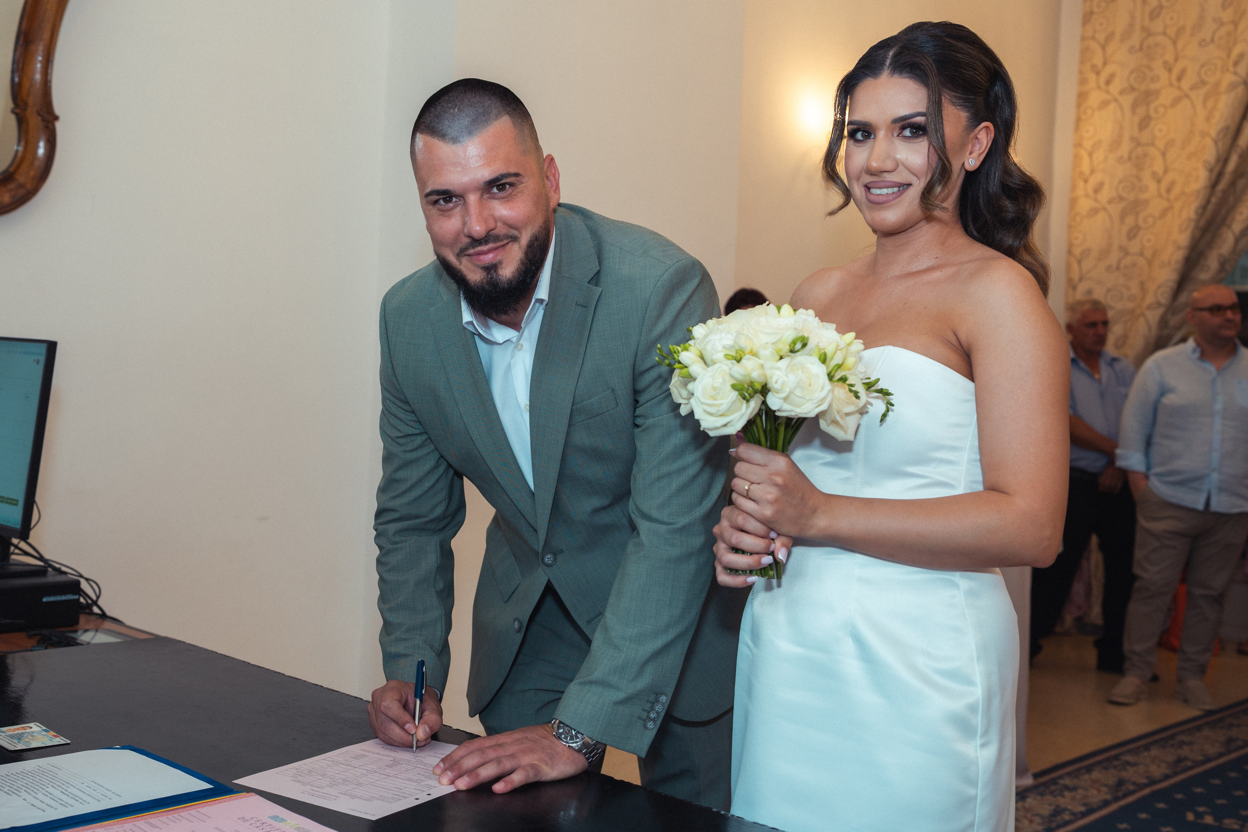 Cununie civilă - Elena și Valentin