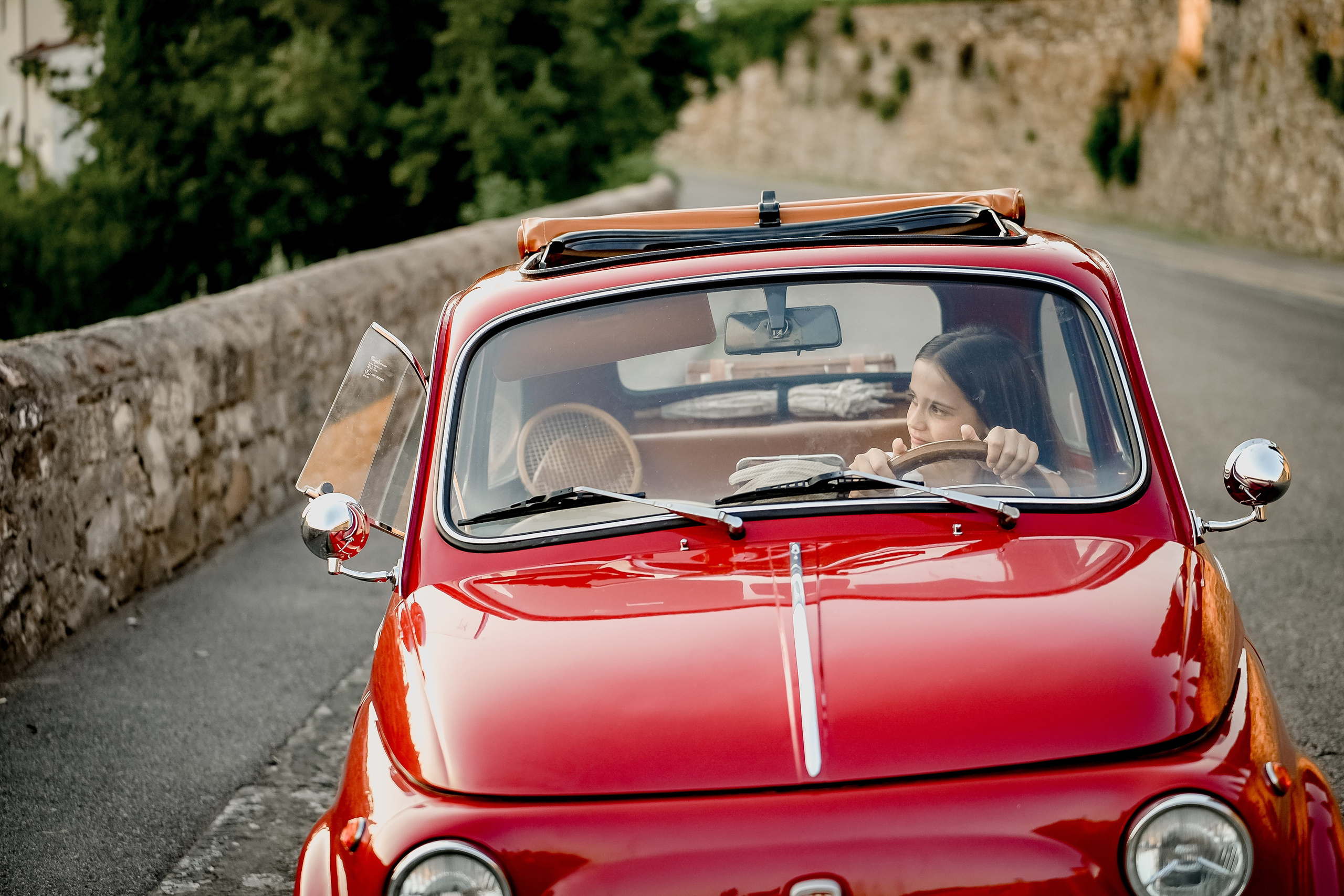 Fiat 500. Stefano Passerini Editorial Wedding Photographer in Italy