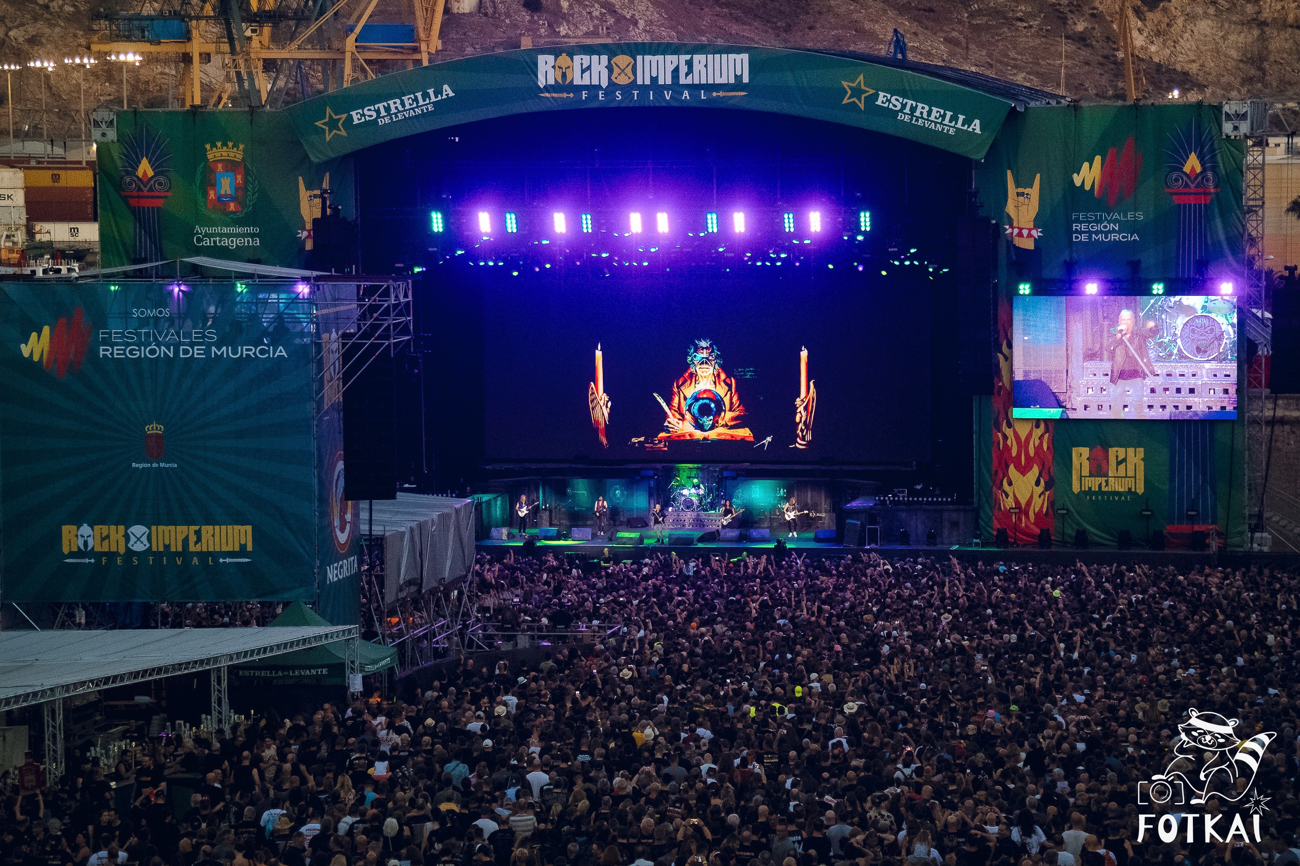 Rock Imperium Festival 2026 — большой фоторепортаж со второго дня в жаркой Картахене | FOTKAI