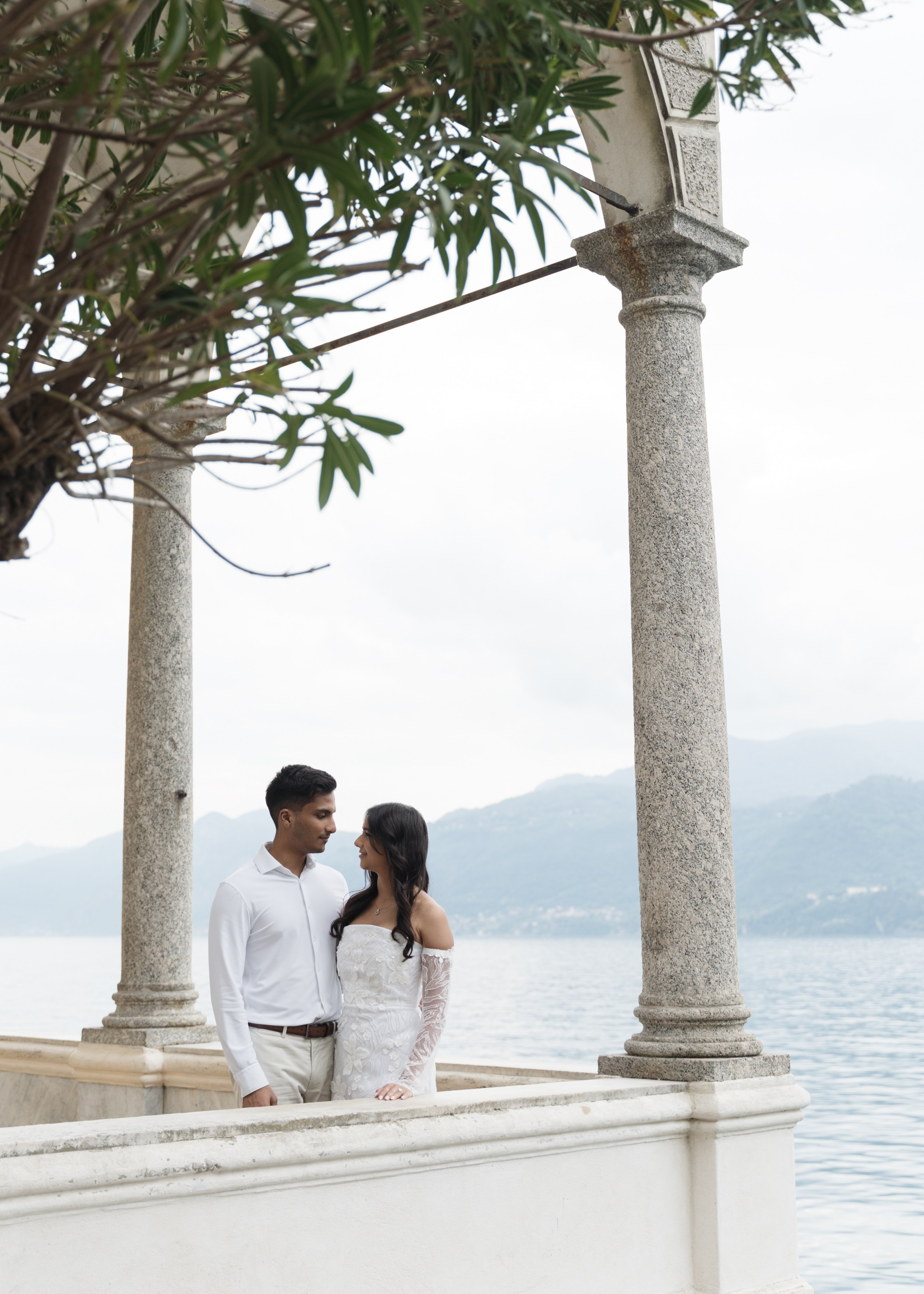 Villa Monastero Secret Proposal. Proposal Photographer in Lake Como