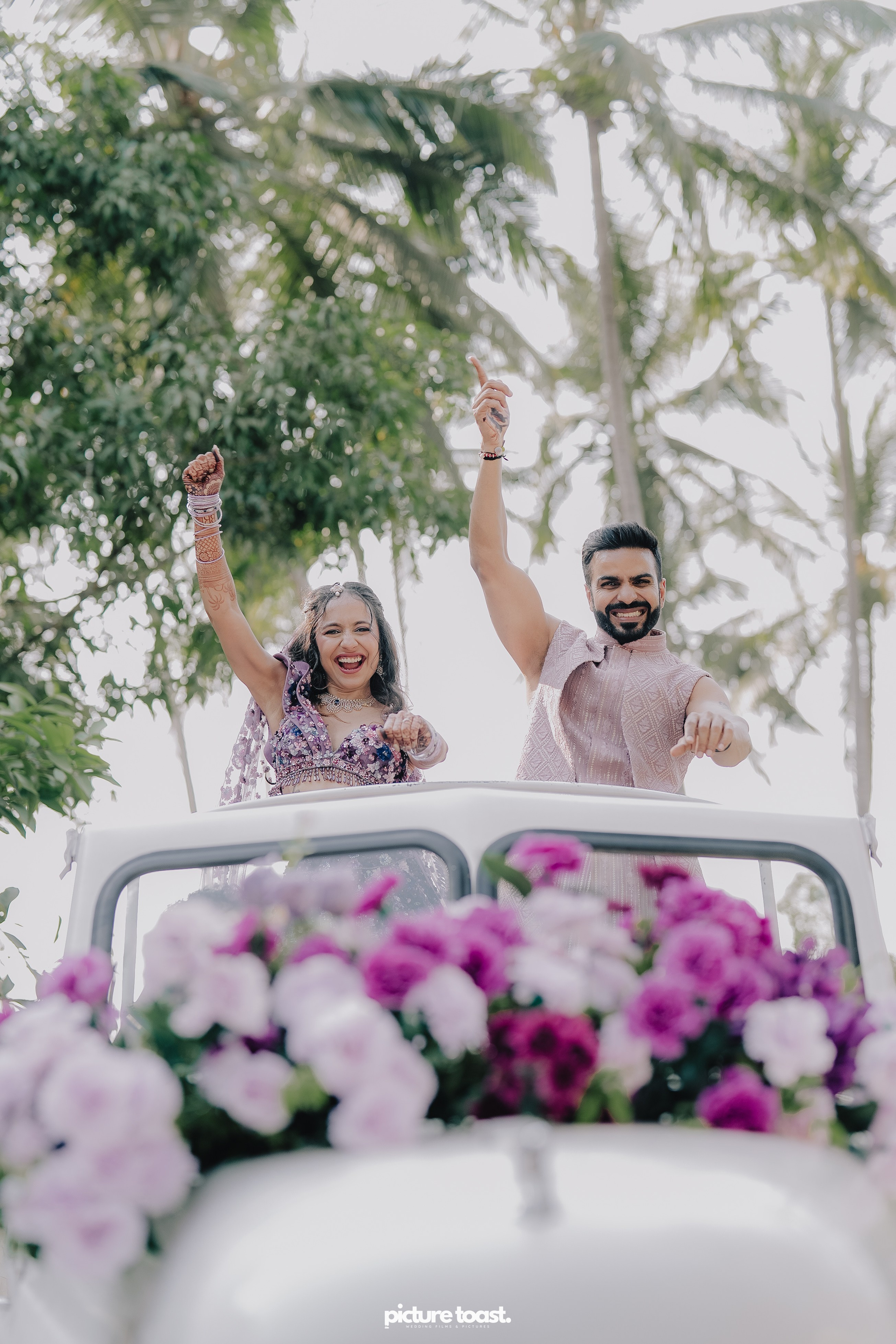 Varamala Ft. Barbie & Aneesh. Fine art Wedding Photographers in India & Canada