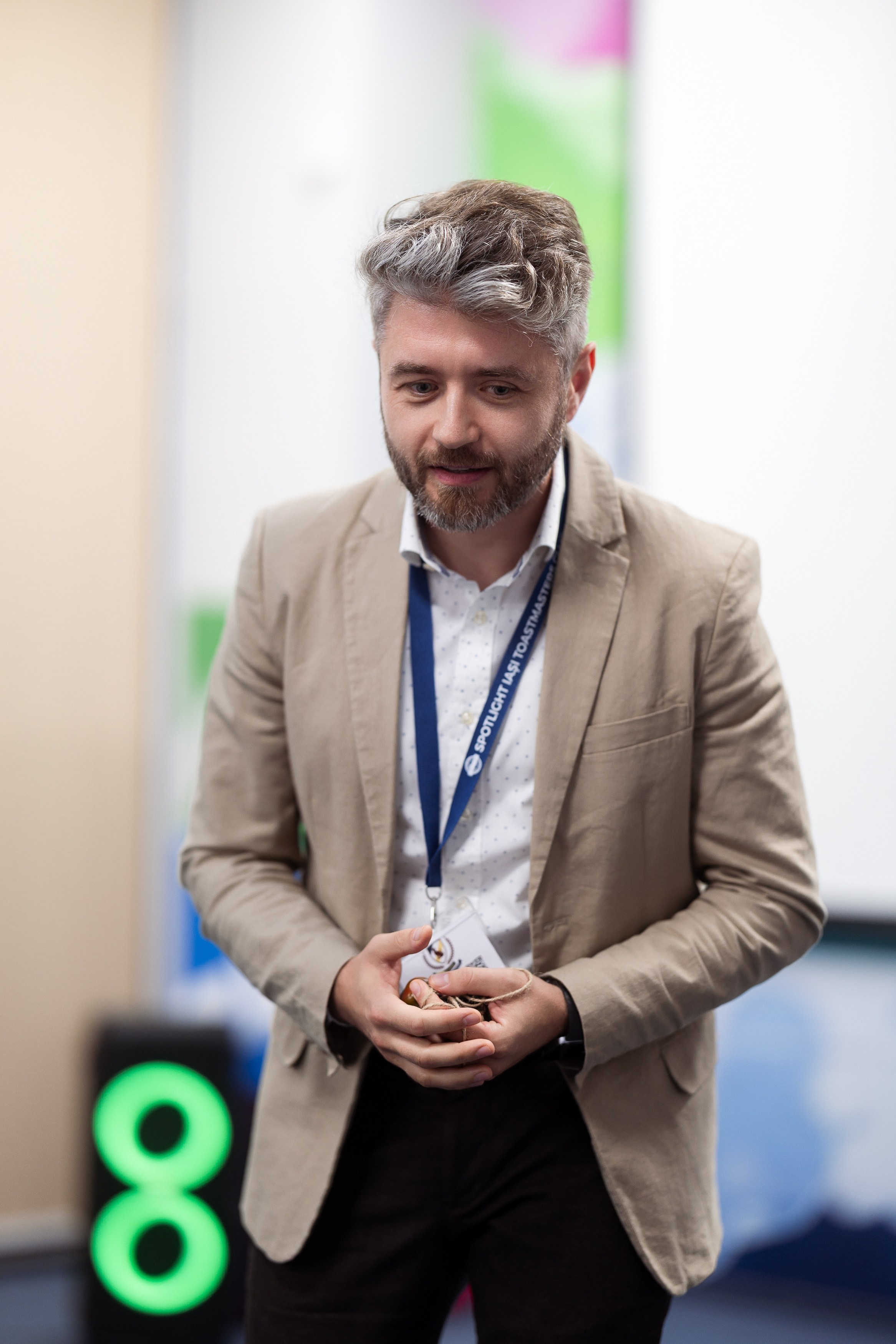 Toastmasters. Marius Ciocan