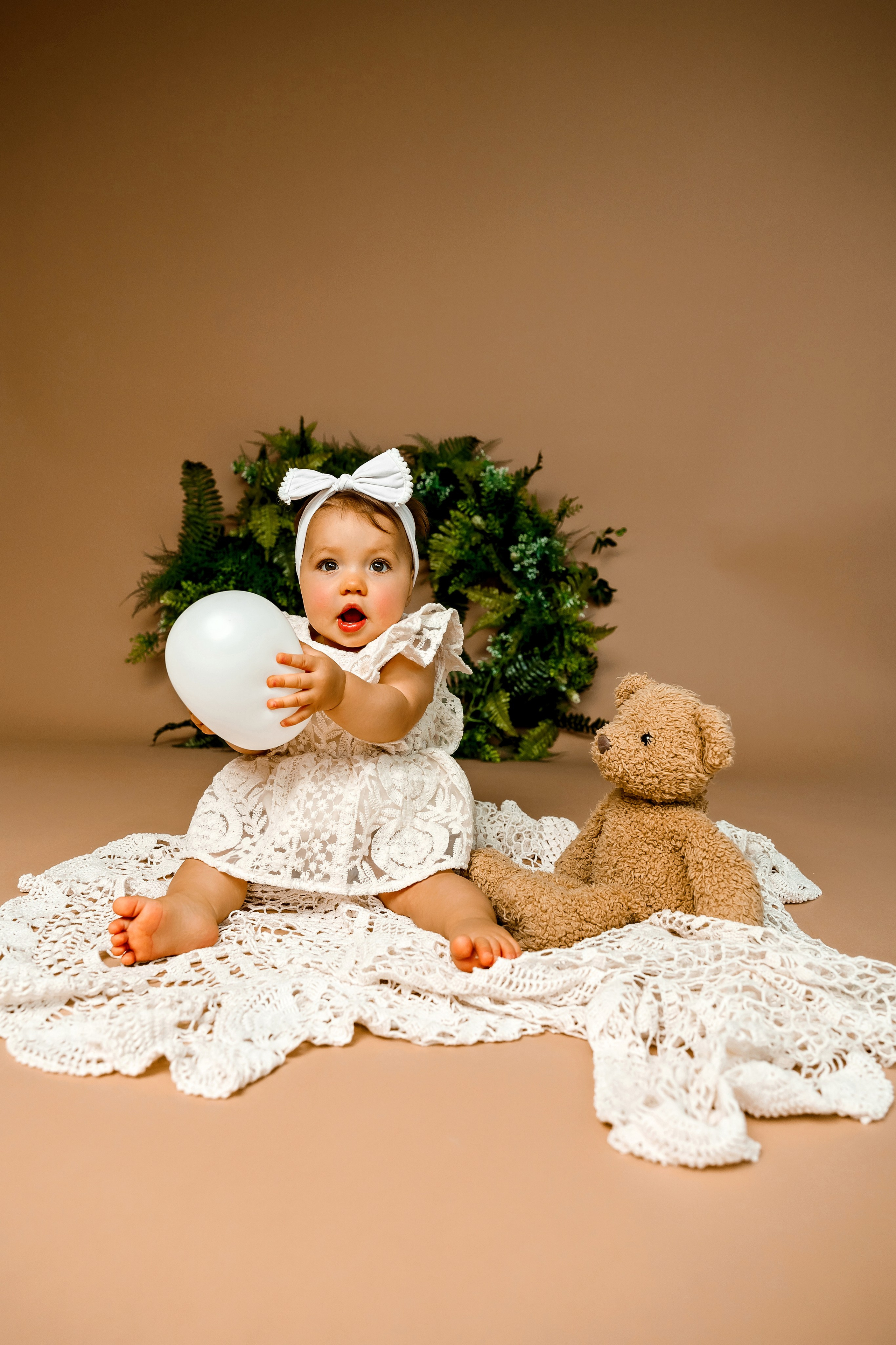 Фотосесия за първа годинка. Фотограф Ирина Йотова