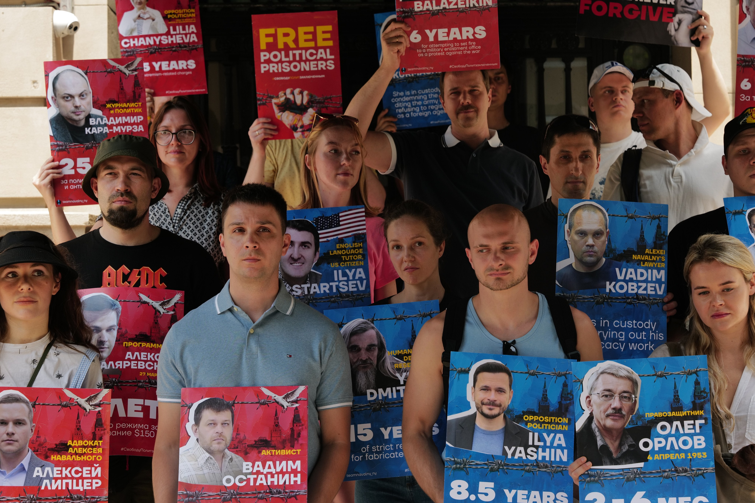 Rallies of team Navalny NY. Photographer New York / Los Angeles