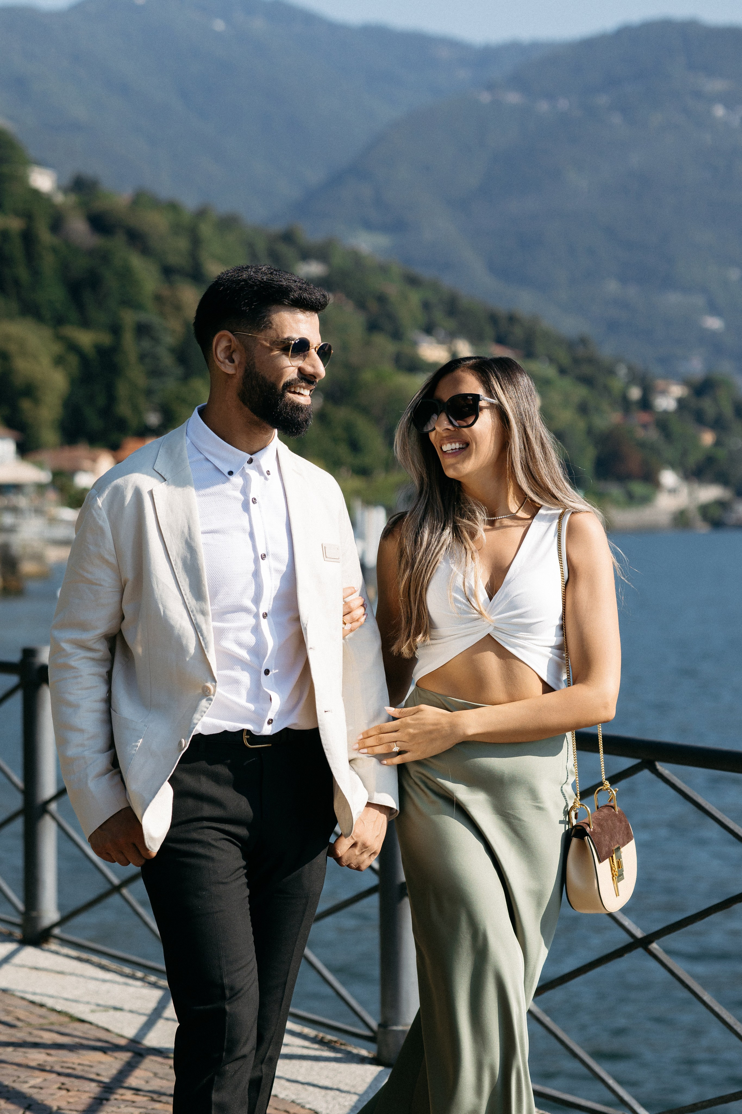 She said yes 💍. Wedding photographer in Italy