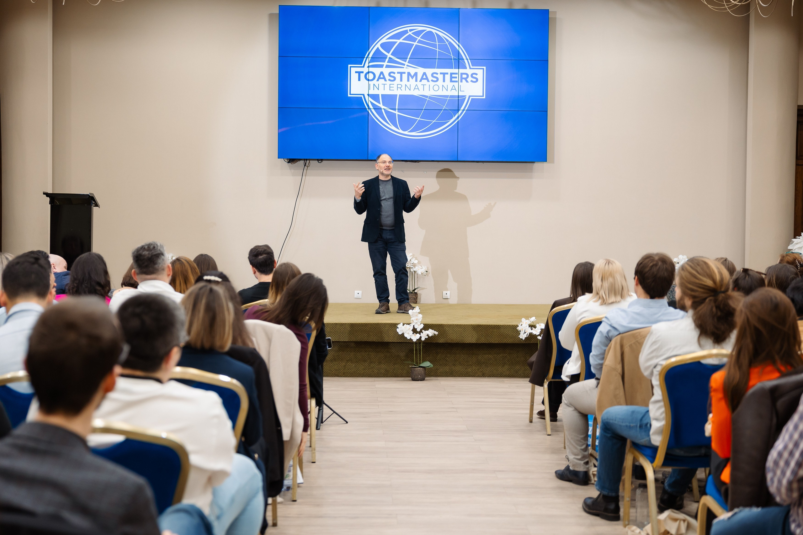 Toastmasters Conference. Marius Ciocan