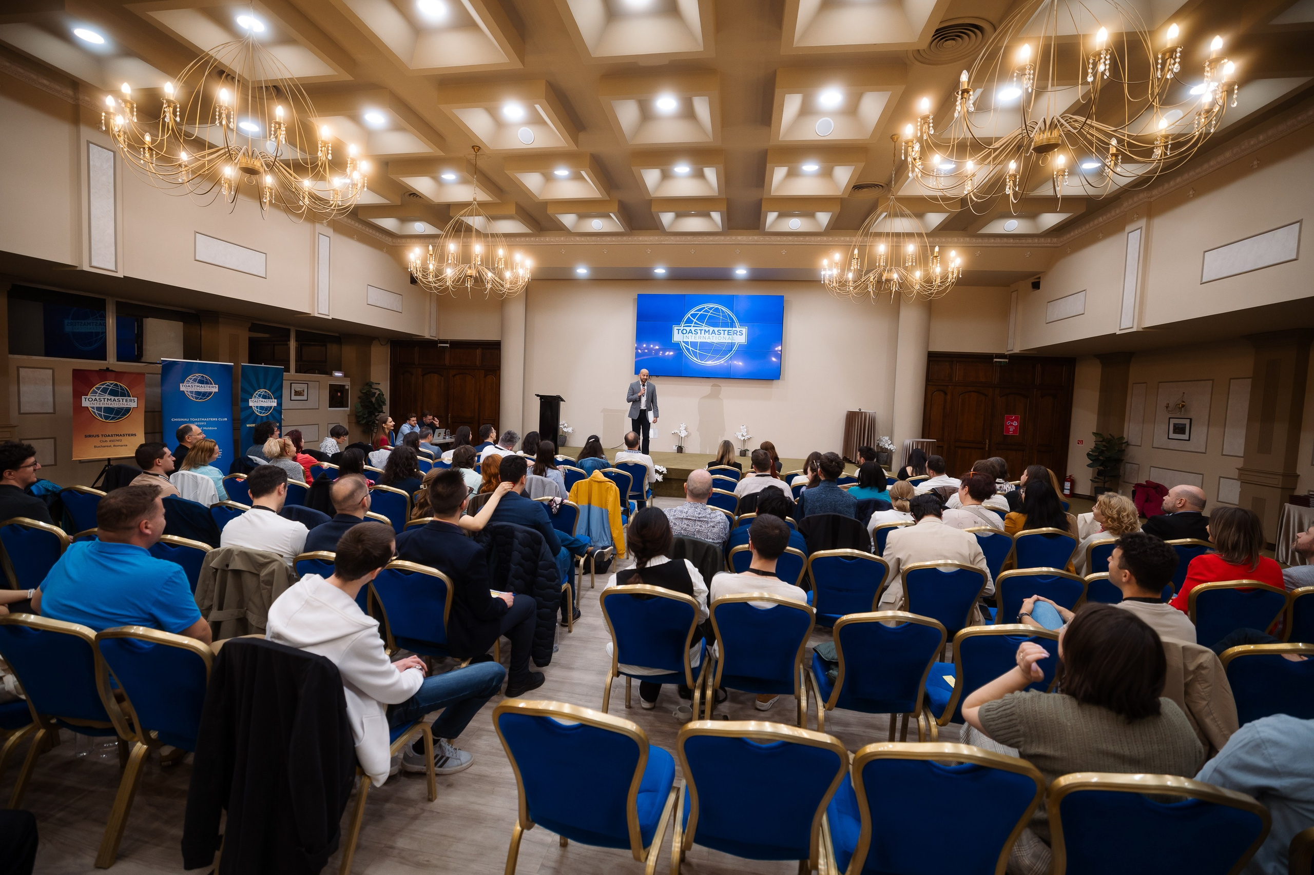 Toastmasters Conference. Marius Ciocan