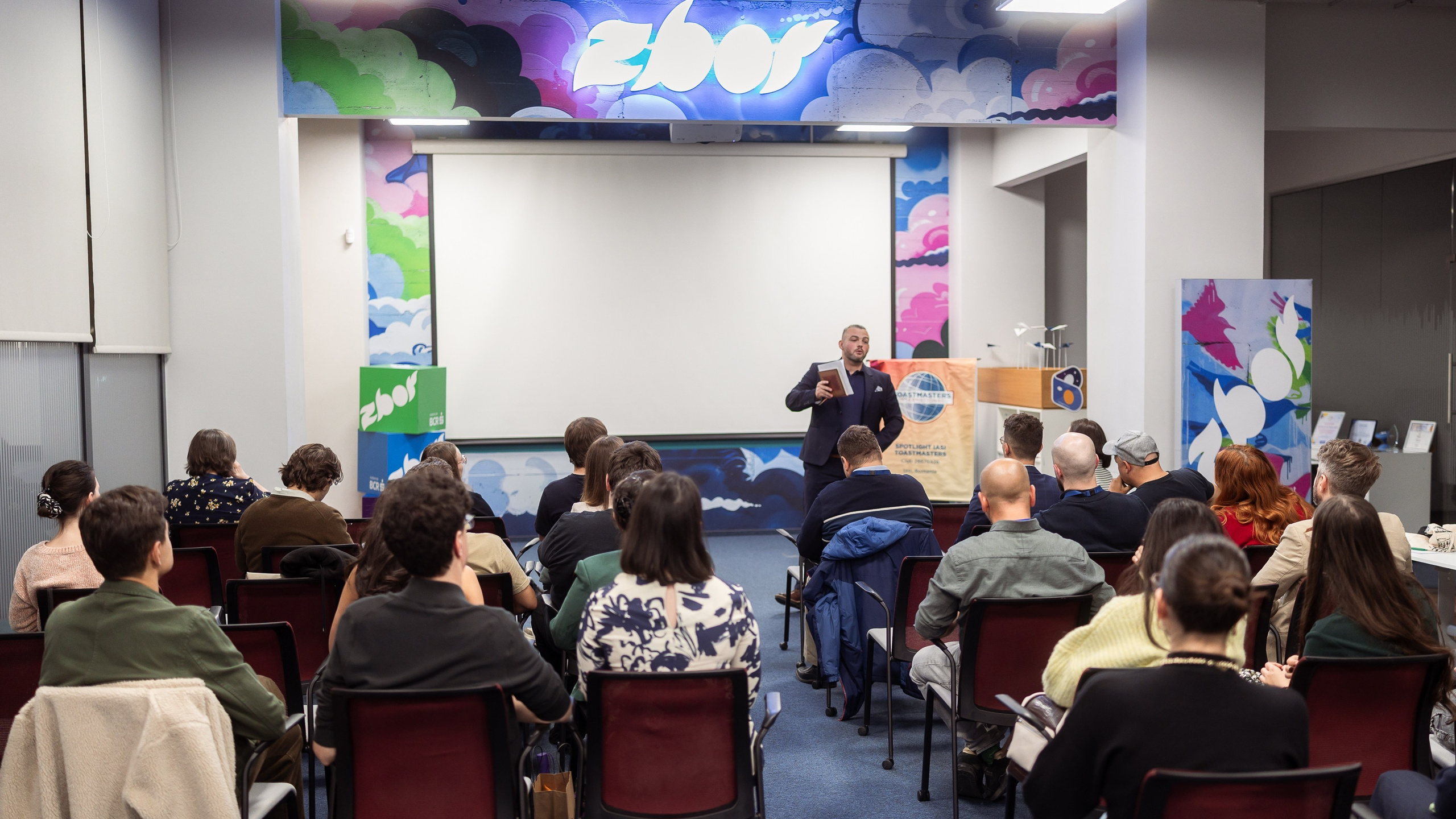 Toastmasters. Marius Ciocan