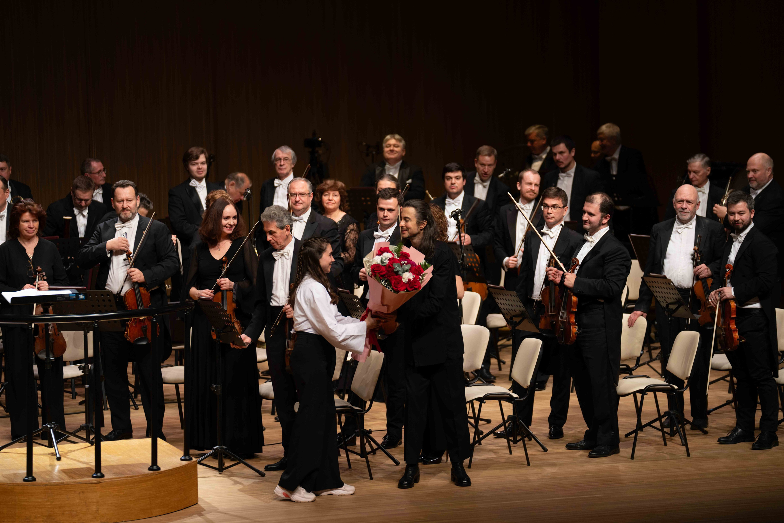 The Tchaikovsky Academic Grand Symphony Orchestra in Baku. Wedding&Event photographer Ismail Rzayev in Baku