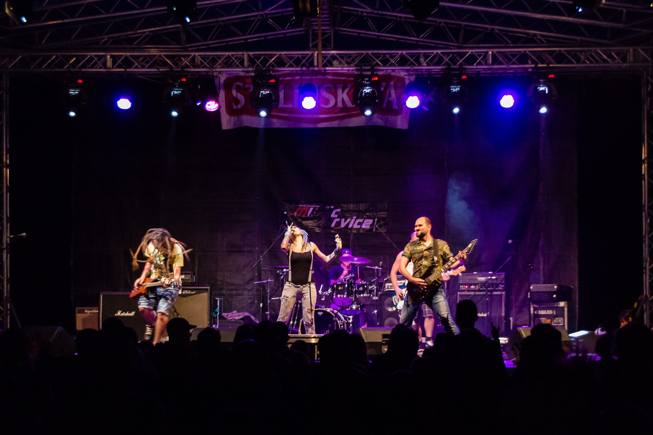 Infected Rain la Rocker’s Challenge, Sasca-Montană, 2013. Pagina principală