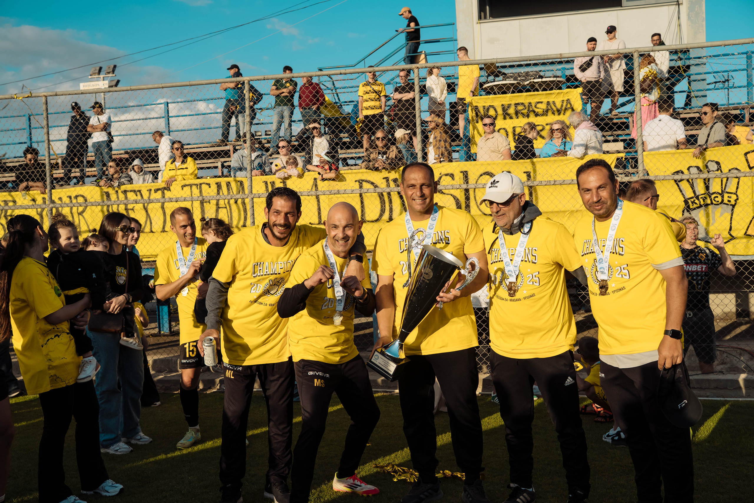 Football. Photographer in Cyprus