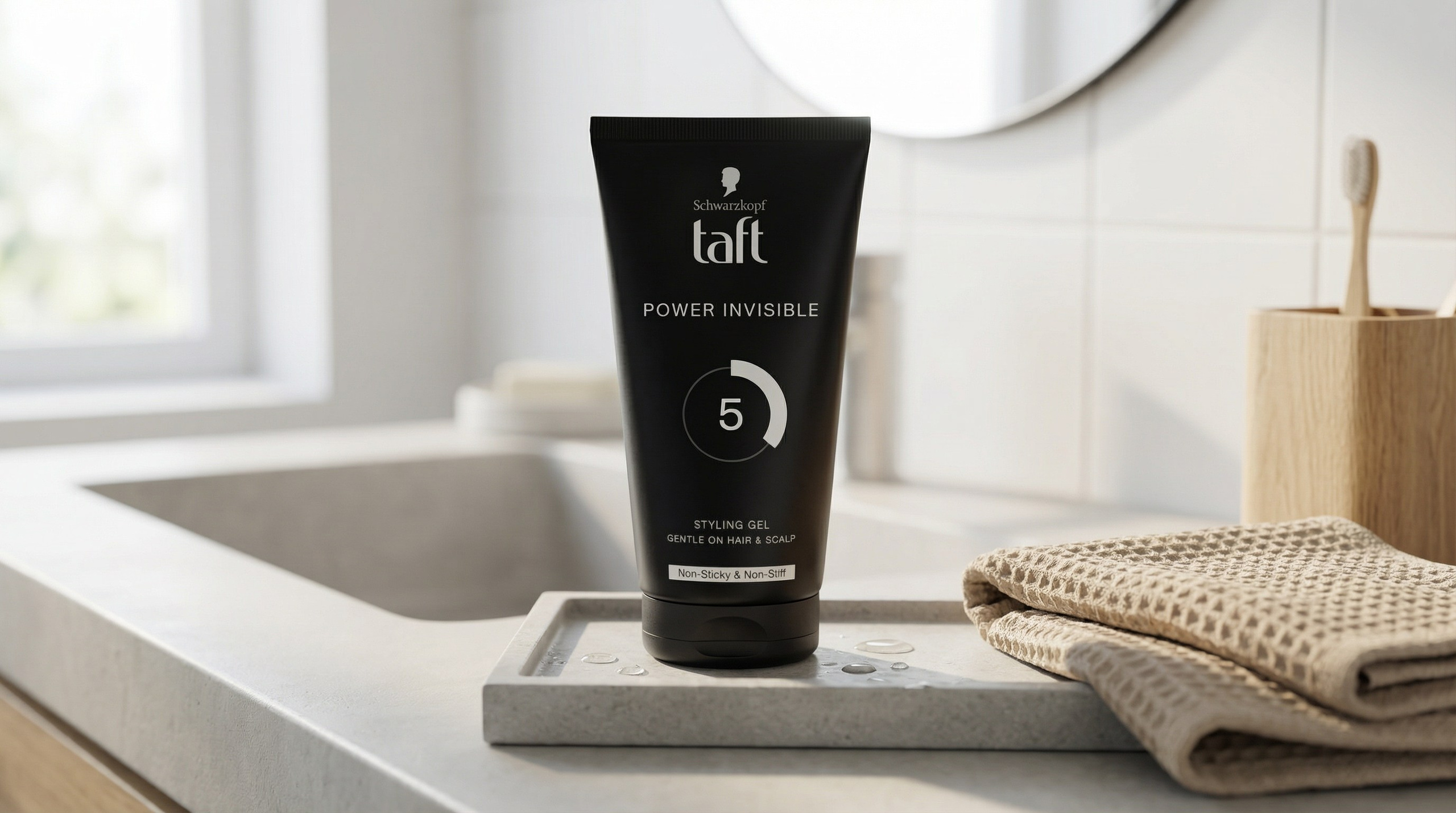 Hair styling gel. VV Studio — Product Photography & AI Visuals