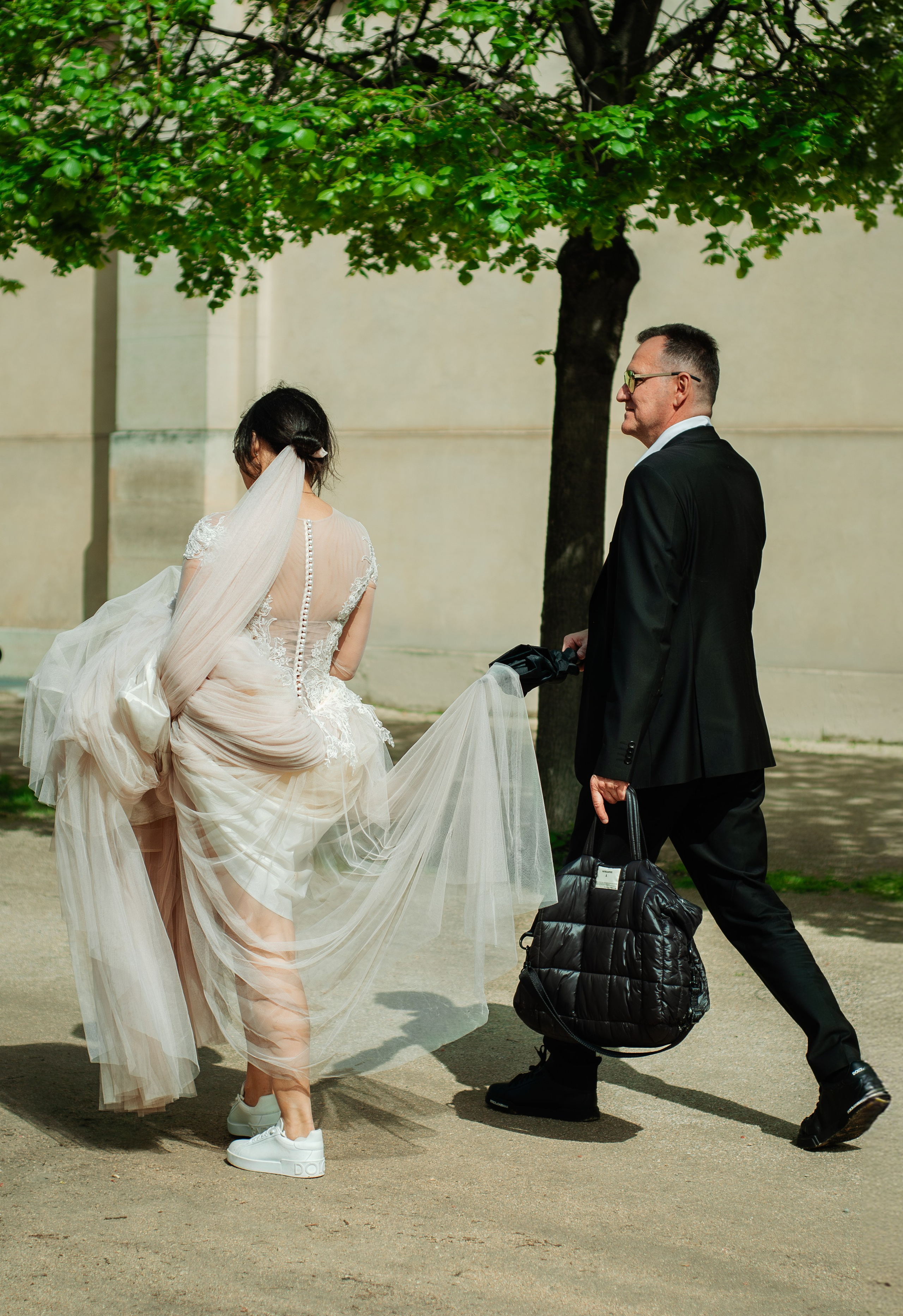 Wedding anniversary photoshoot. Paris photographer — Polina Osipova