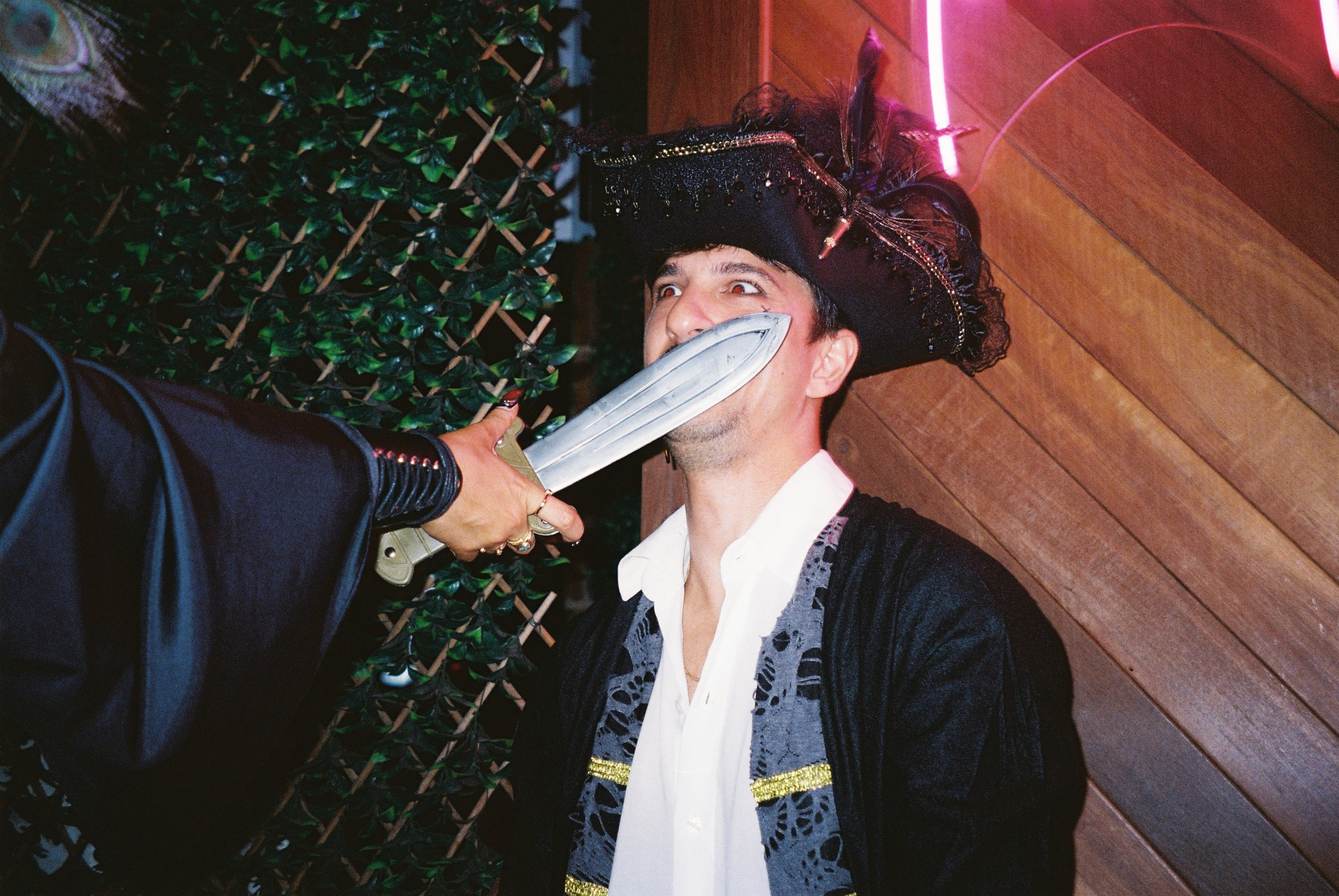 Halloween Party. Film portrait photographer