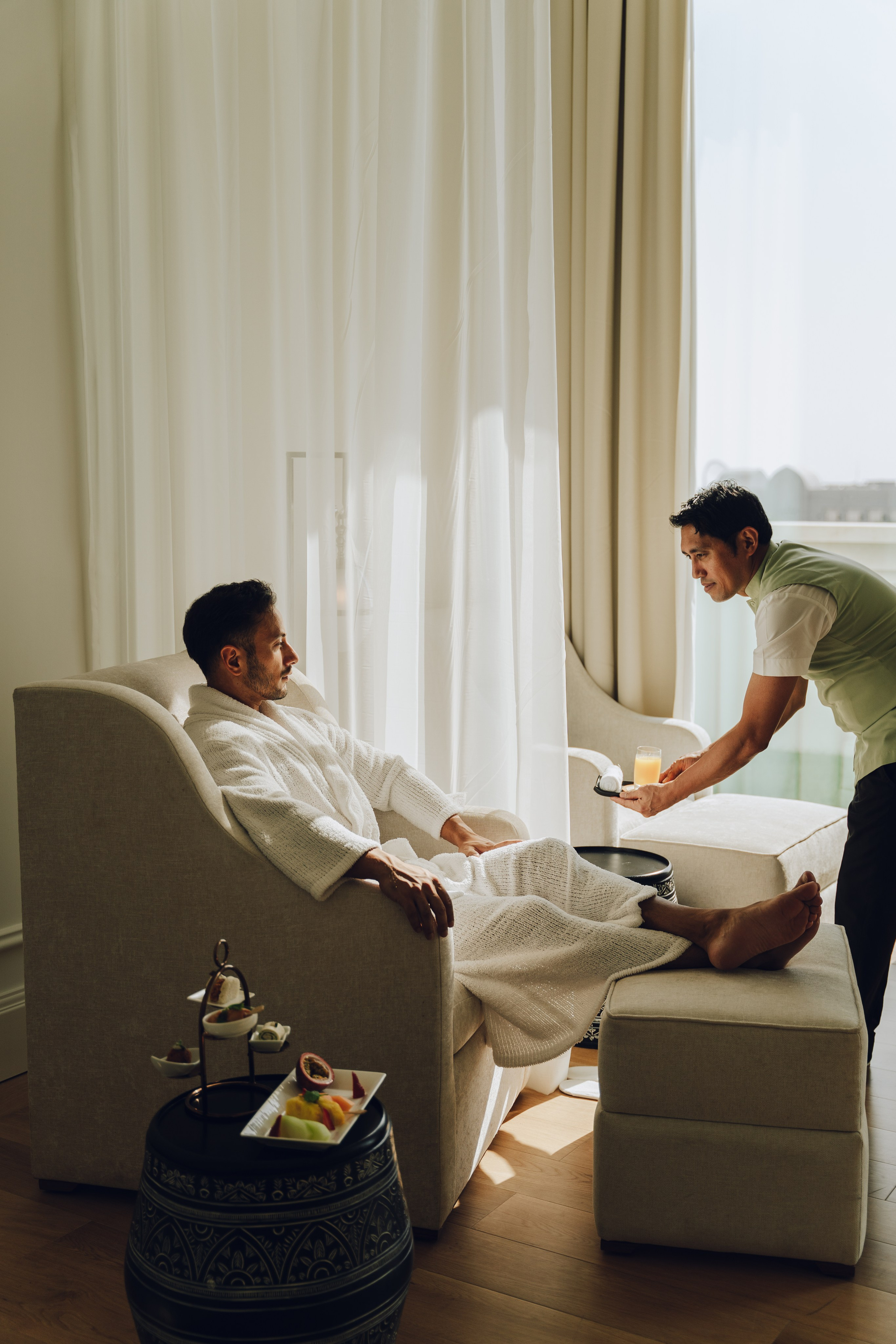 The Chedi, Qatar. Editorial photographer Yuliya Drazdovich