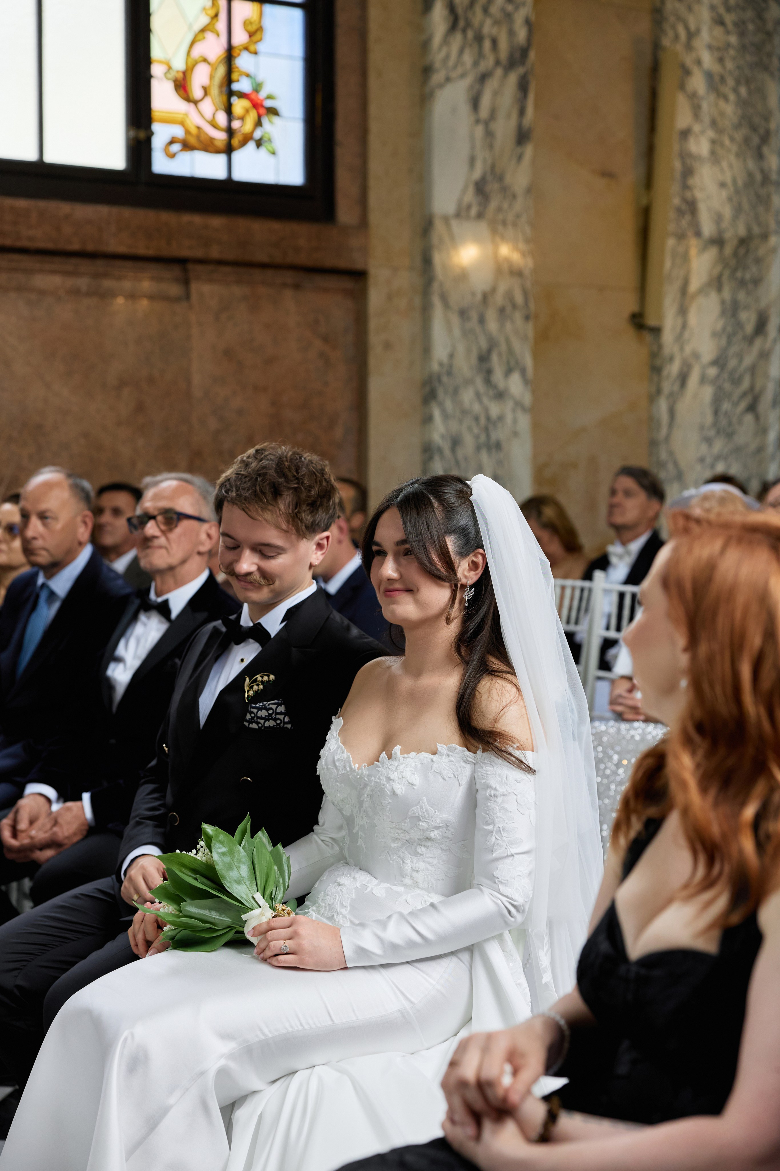 Wiktoria & Kacper. Pałac Goetz. Fotograf ślubny i rodzinny w Krakowie Yana Klymova