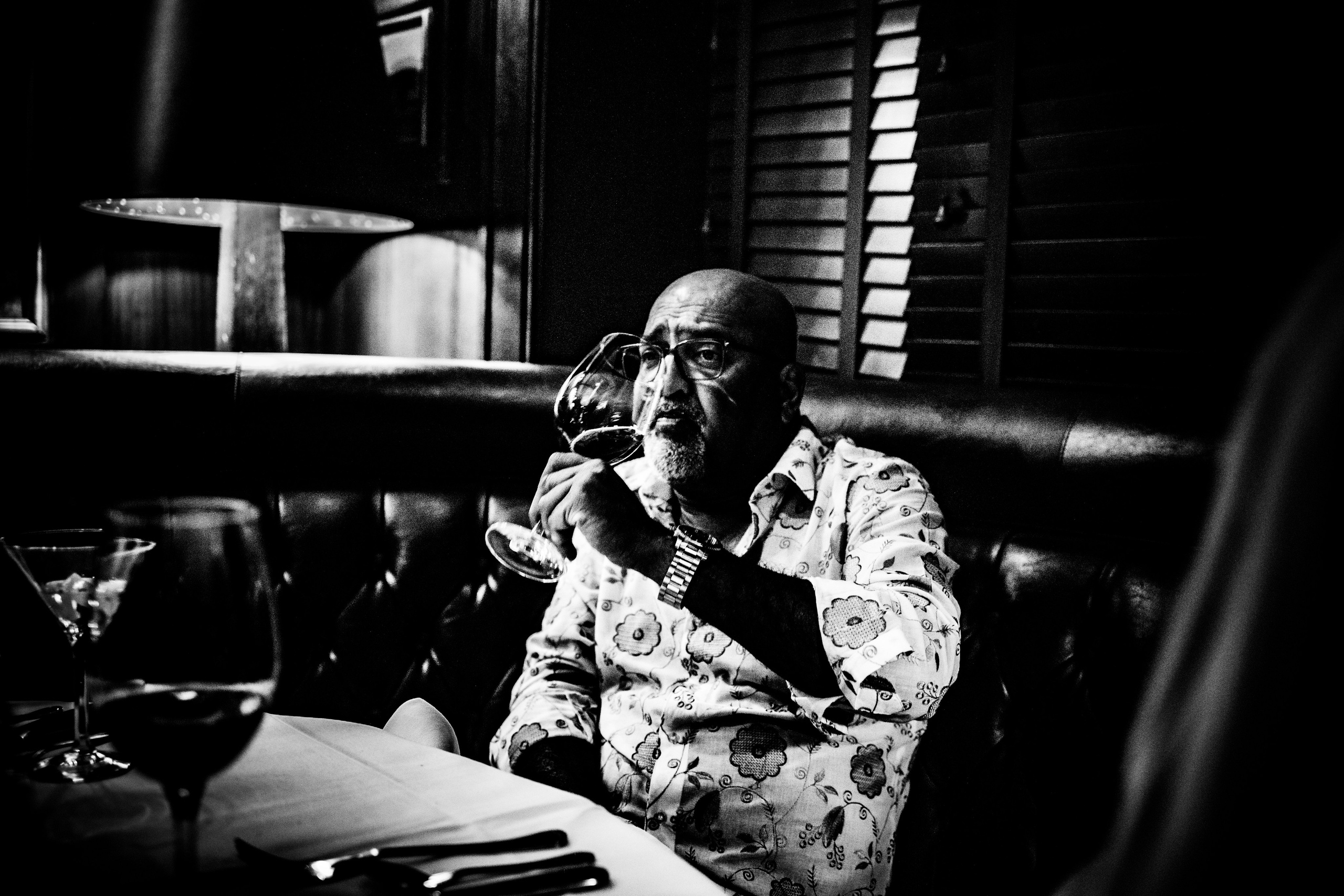 Burn Black and White Series. Out and About 239