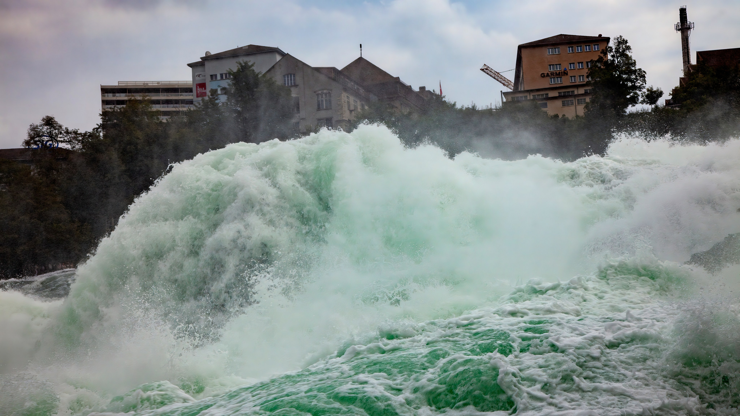 186.Rhine Falls.Switzerland.23.9.2024. Путешествия в формате 360......