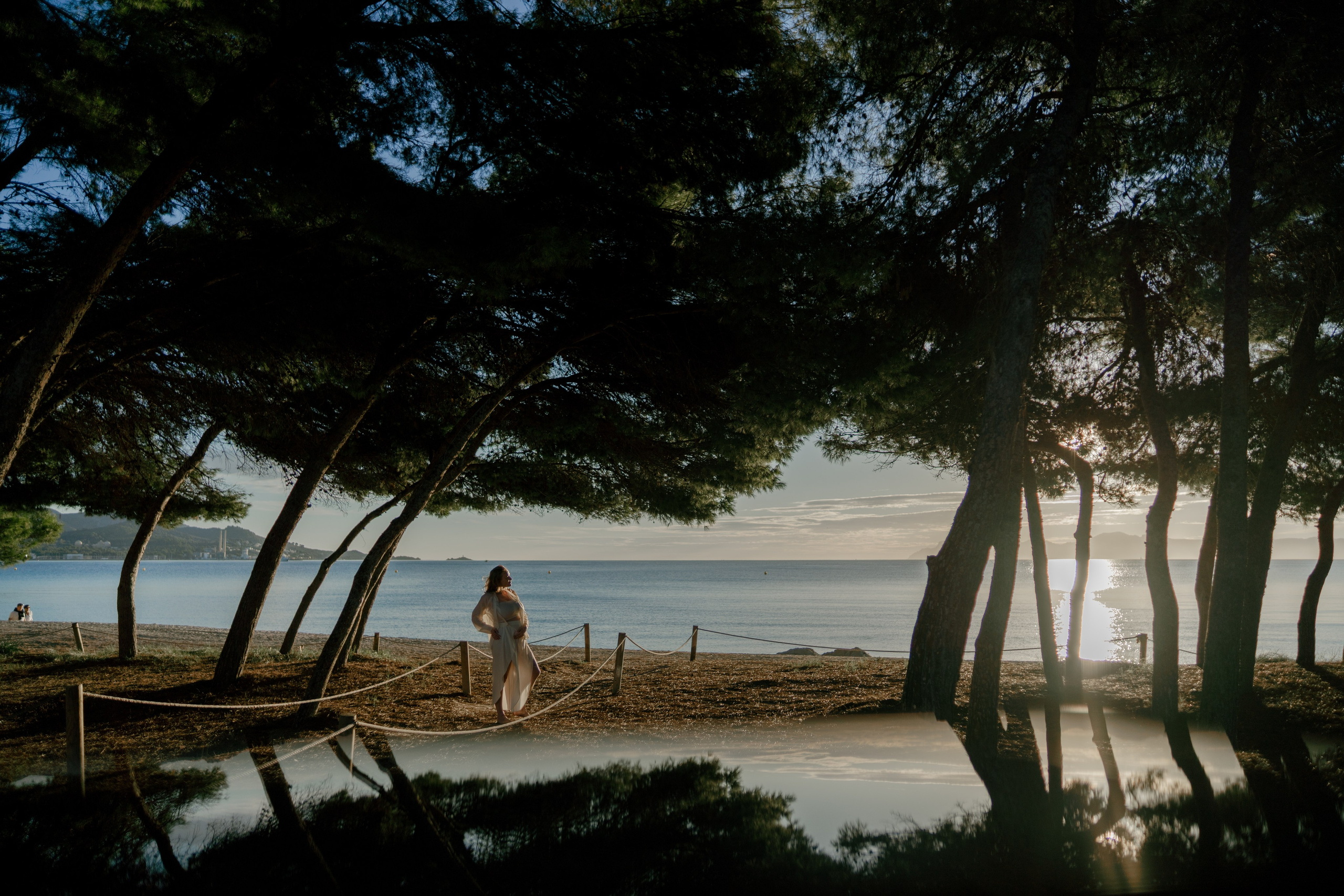 Maternity Photoshoot Mallorca Beach. Photographer in Mallorca