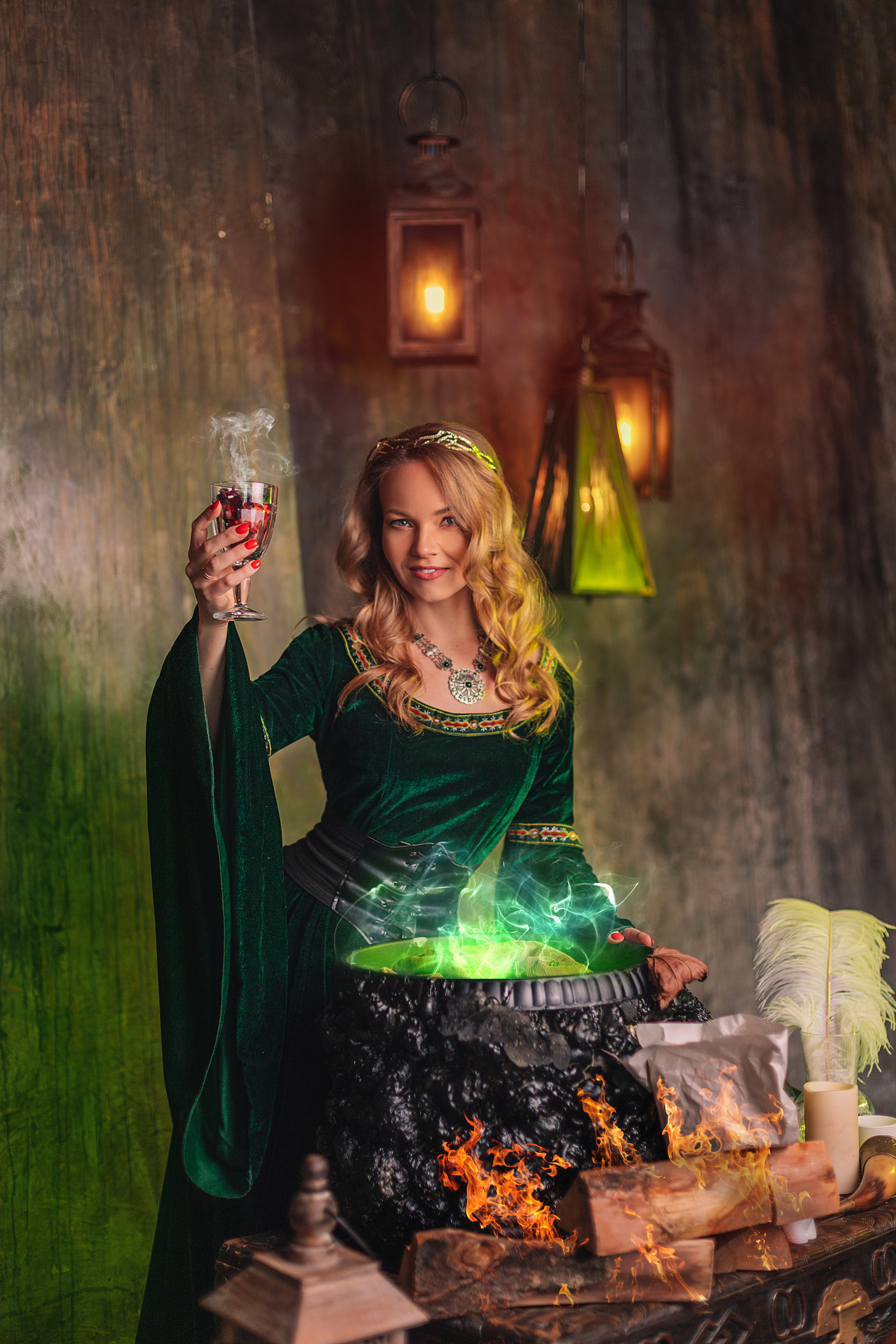 Fantasy (stylized session). Photographer in Buenos Aires