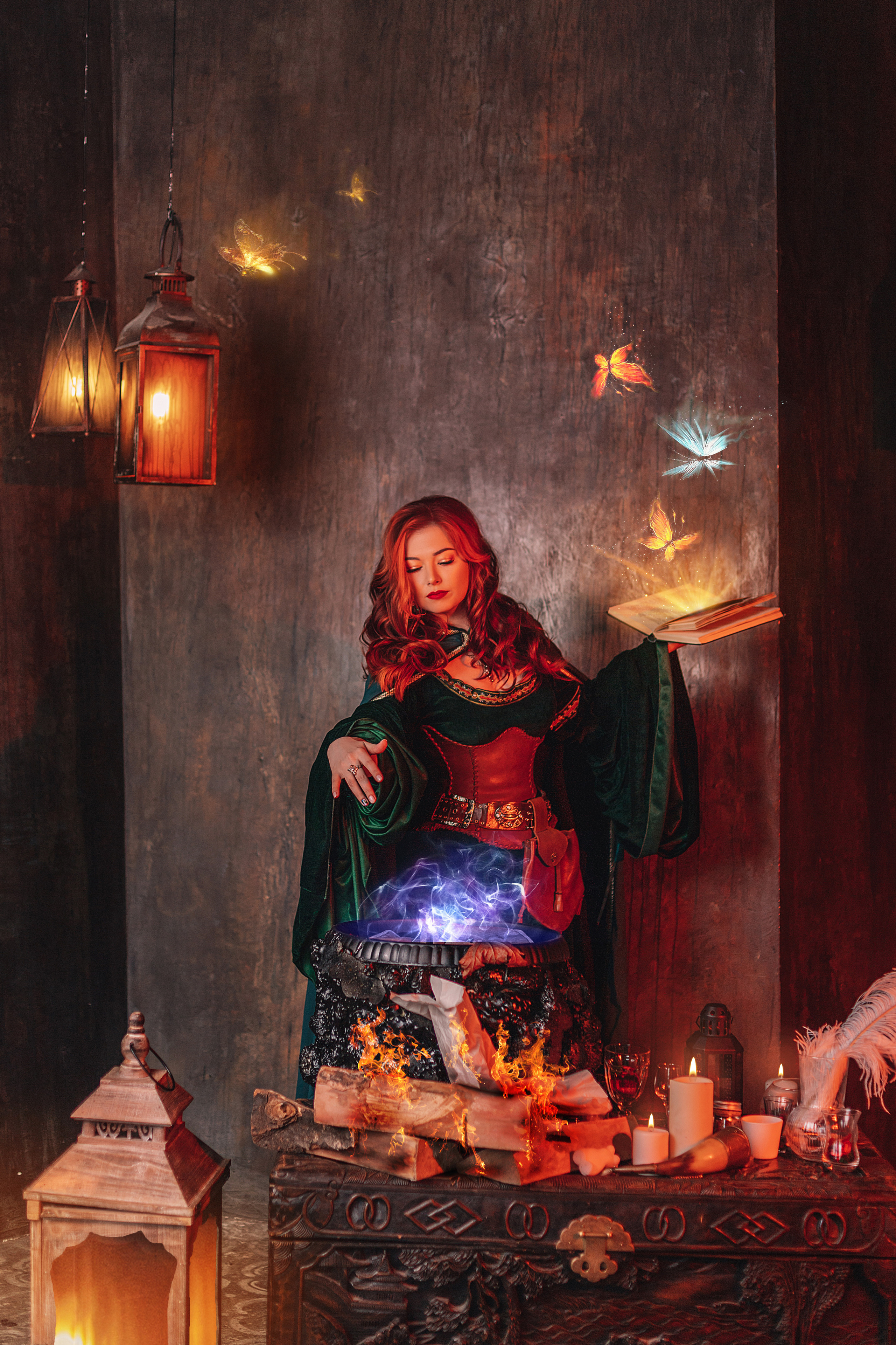 Fantasy (stylized session). Photographer in Buenos Aires