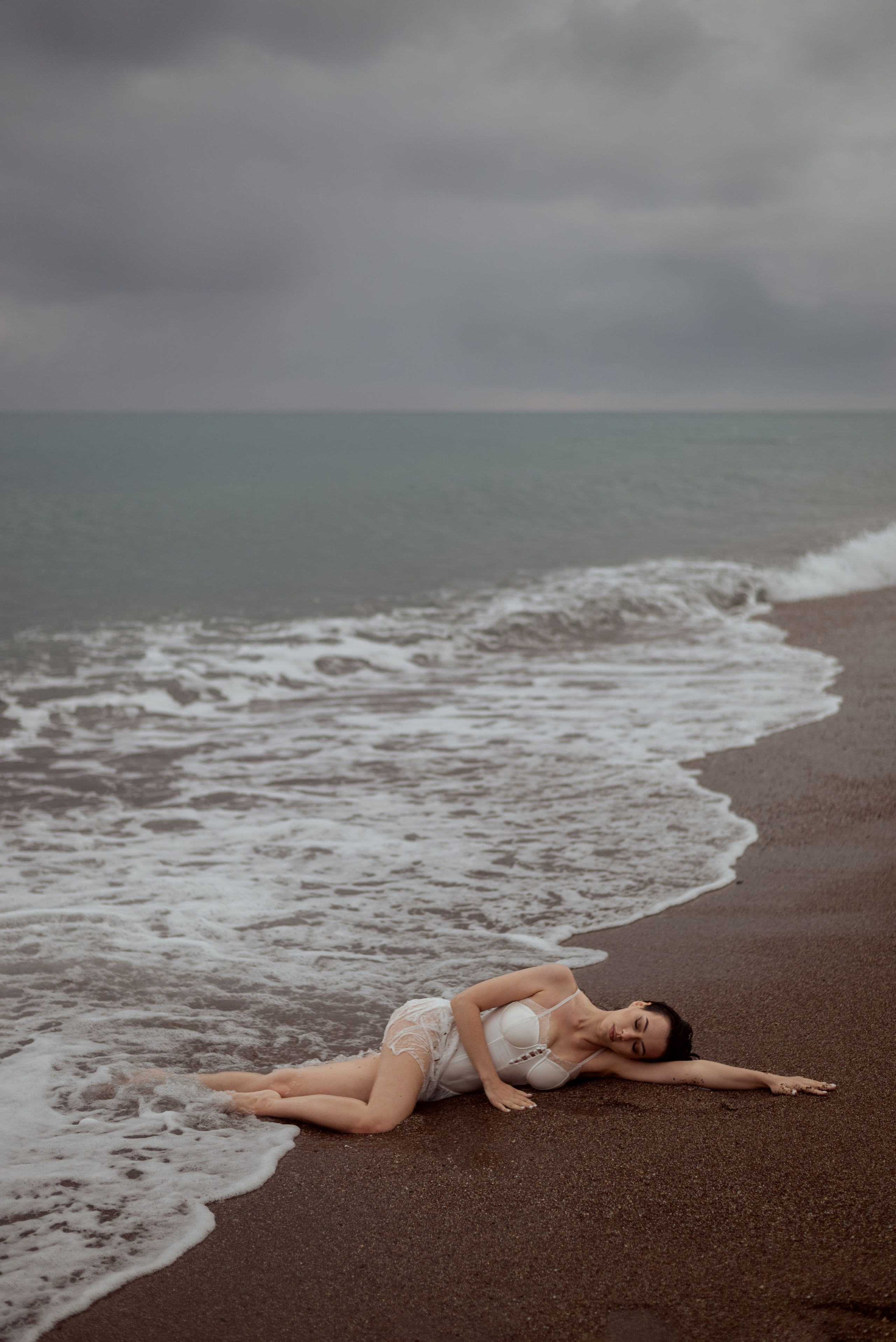 Женская фотосессия в Сиде на пляже 