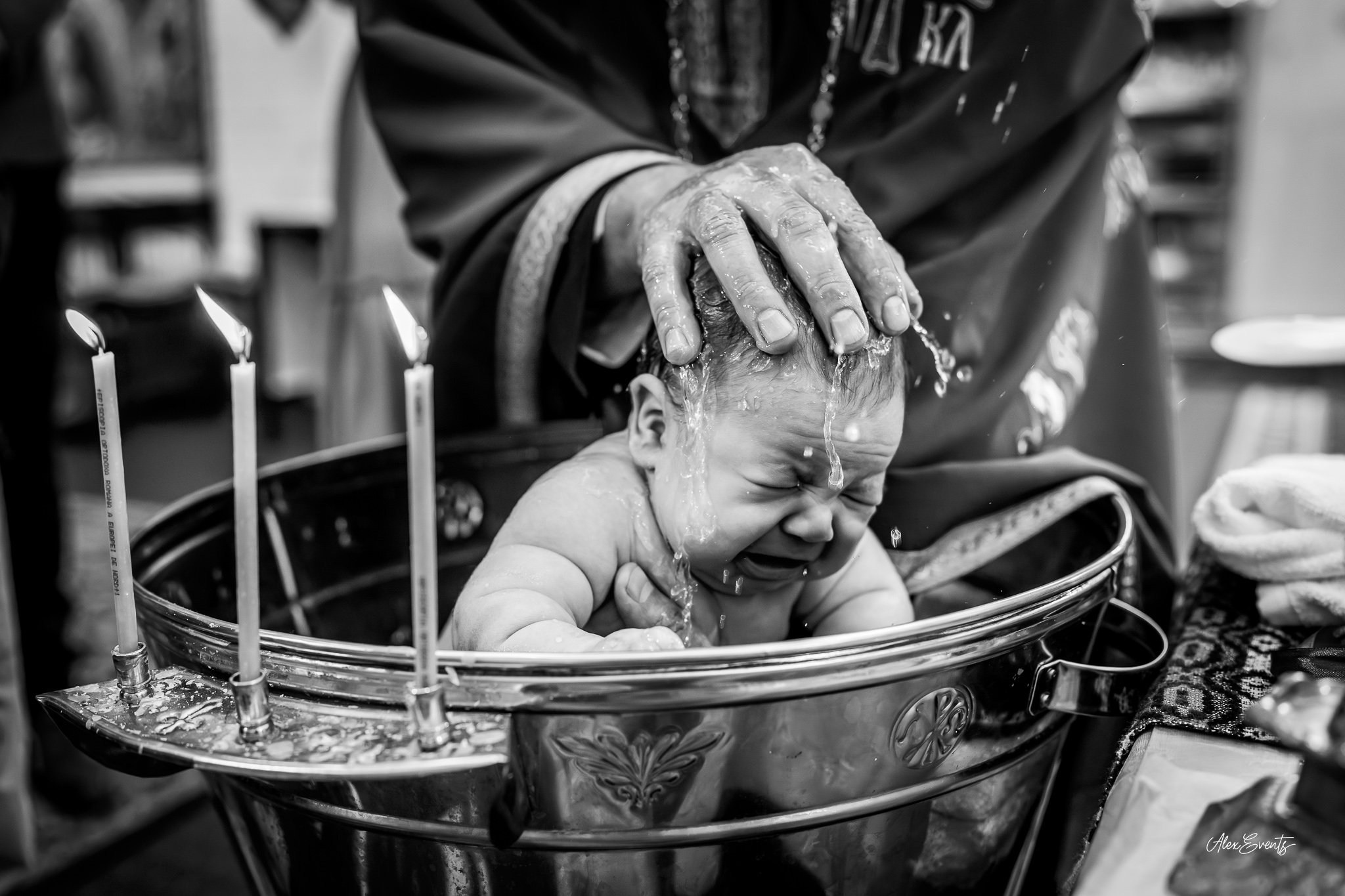 Fotograf Botez Vejle | Biserica Românească | AlexEvents