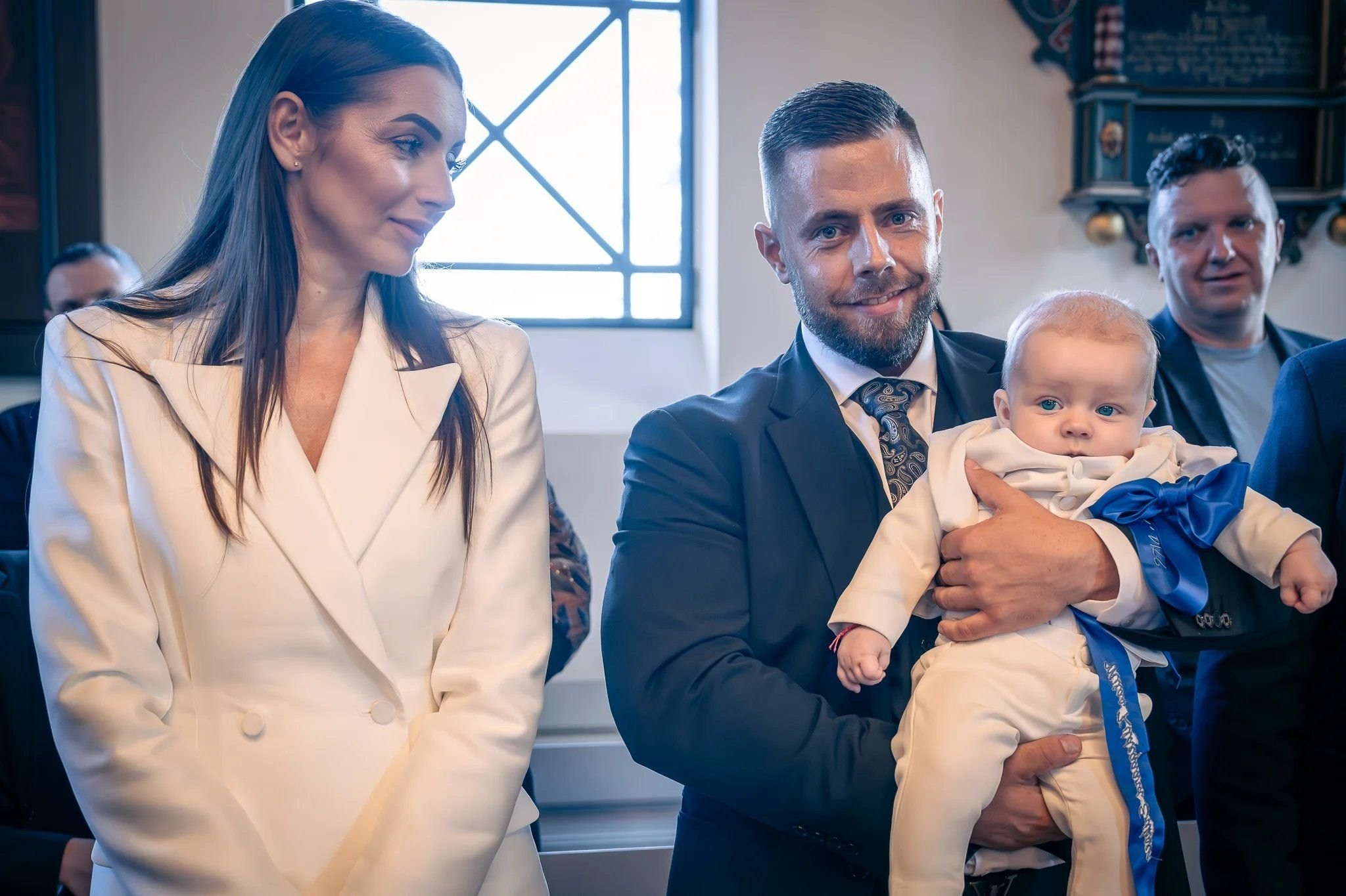 Milas' baptism — Tarm Church. AlexEvents | Wedding and Baptism Photographer & Videographer in Denmark and Germany