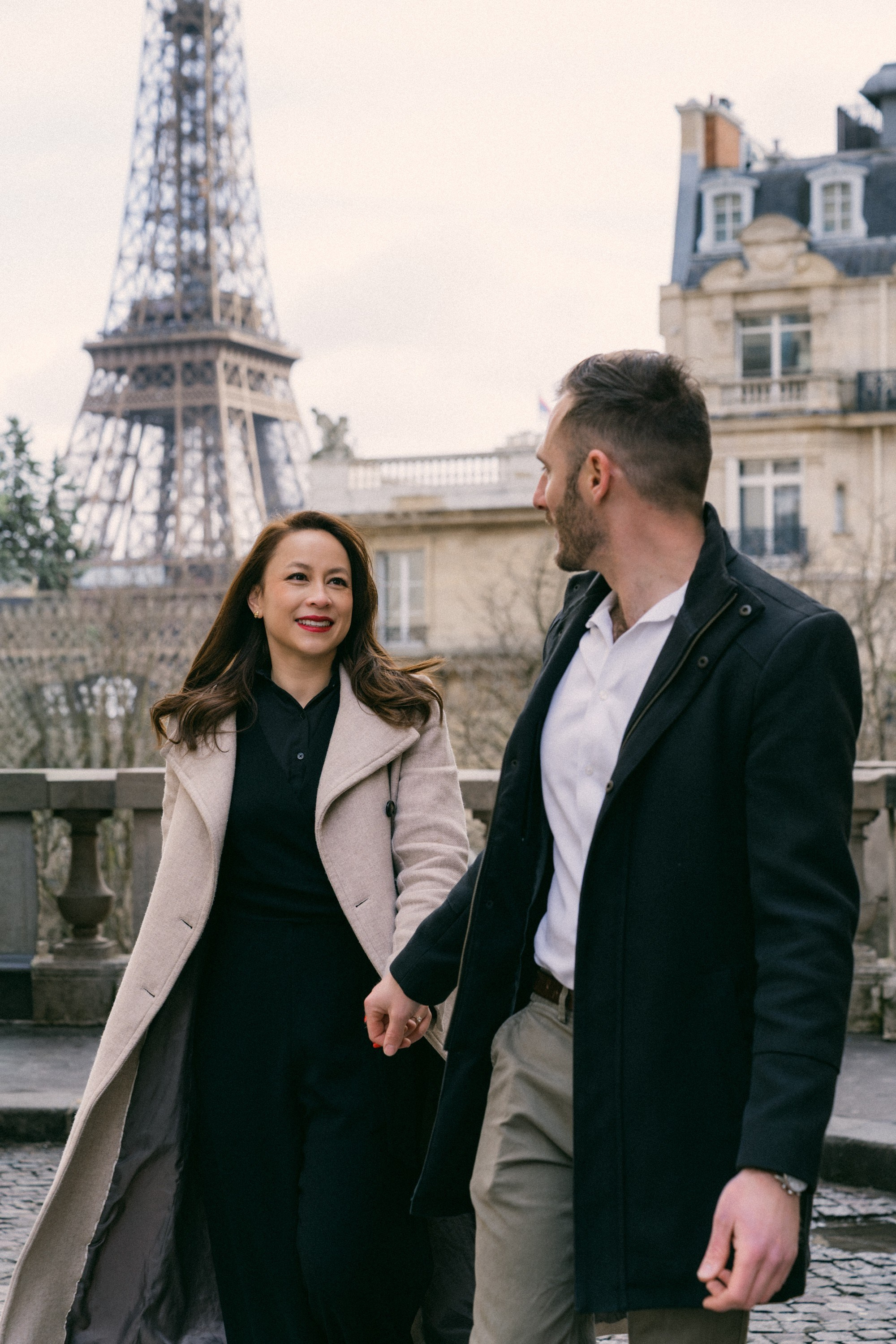 Love Story: Eiffel Tower. Paris Photographer & Videographer