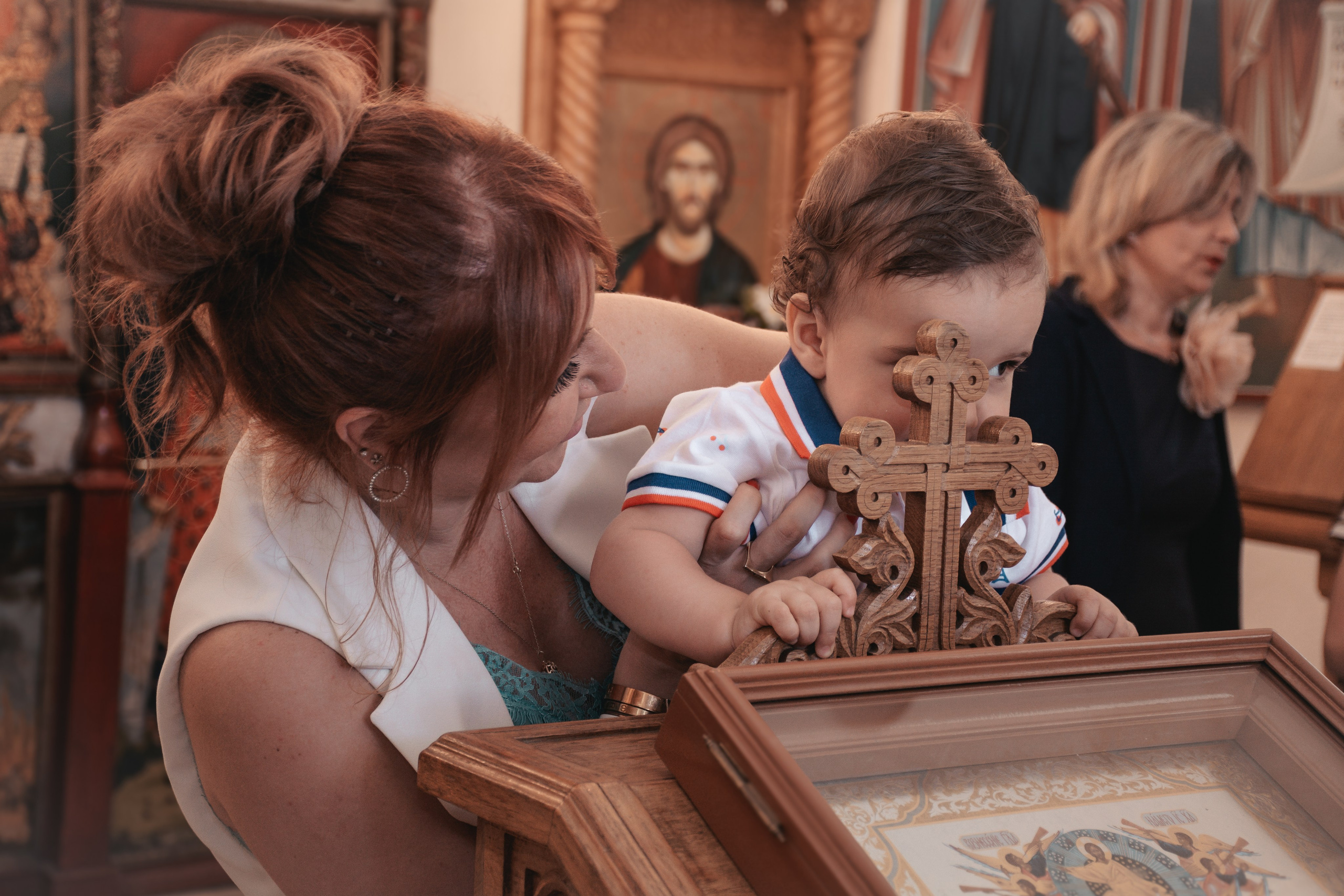 Lazar, krštenje i rođendan. BambinaaPhotography