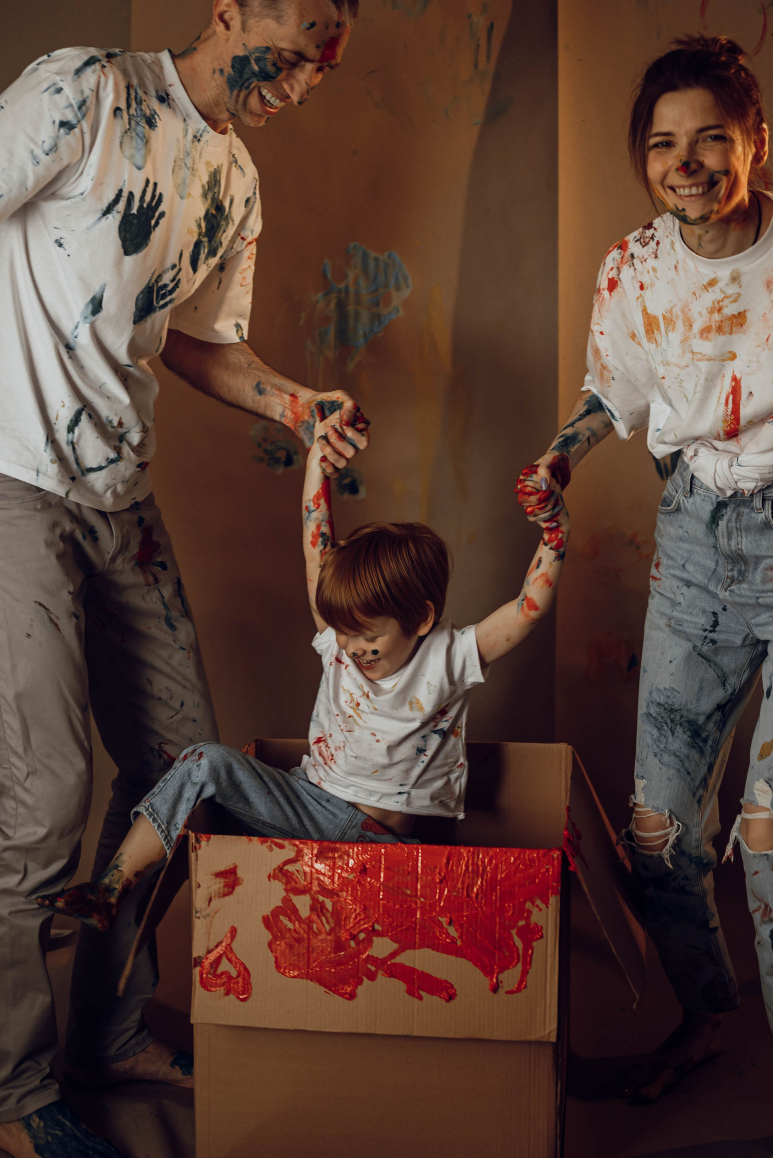 Полина, Вова и Назар. Фотограф Ирина Новикова