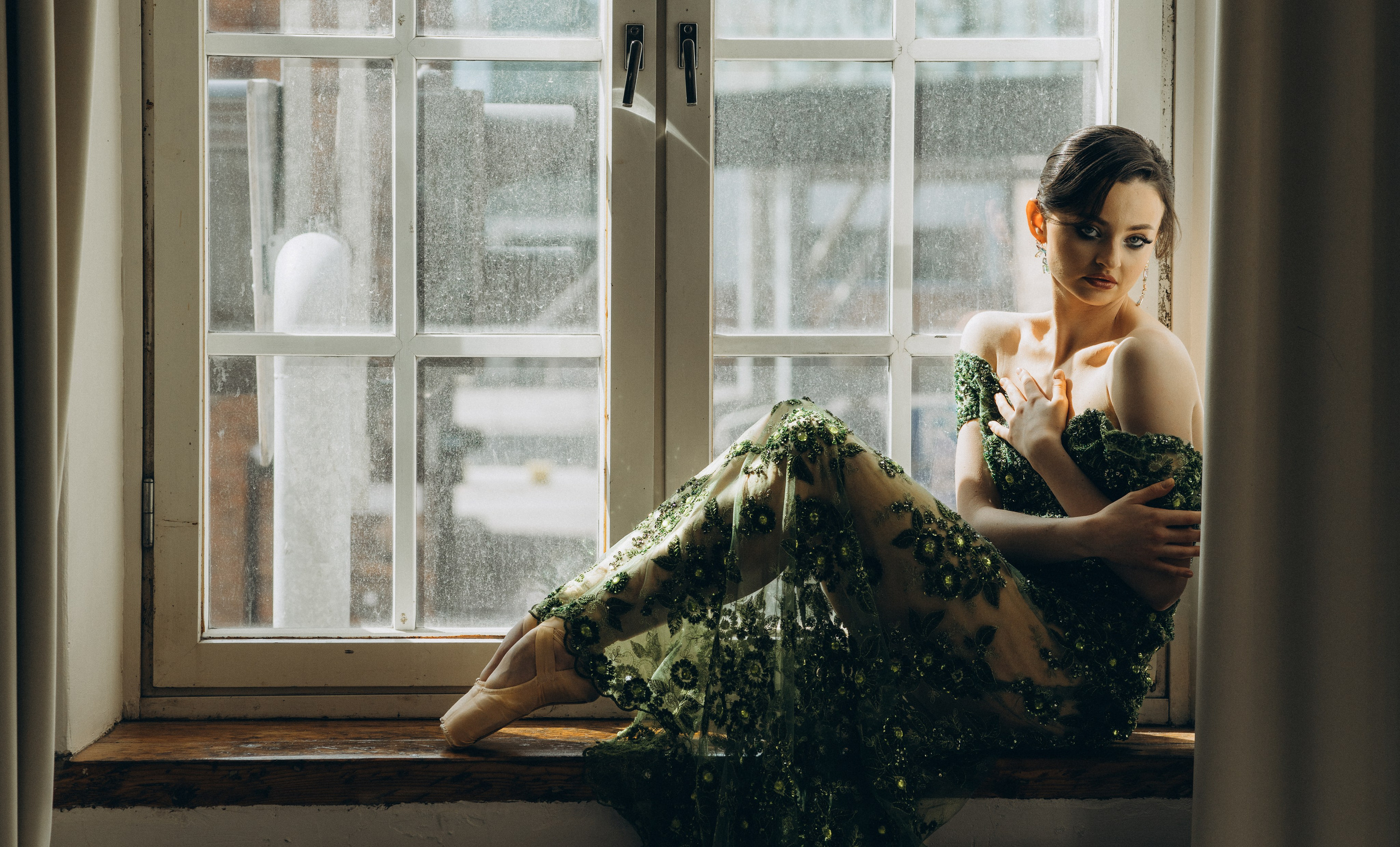 Riikka Couture, Riikka Ikäheimo, Violetta Keller, Portrait, Dancer. Wedding and potrait photographer in Helsinki Vickan O