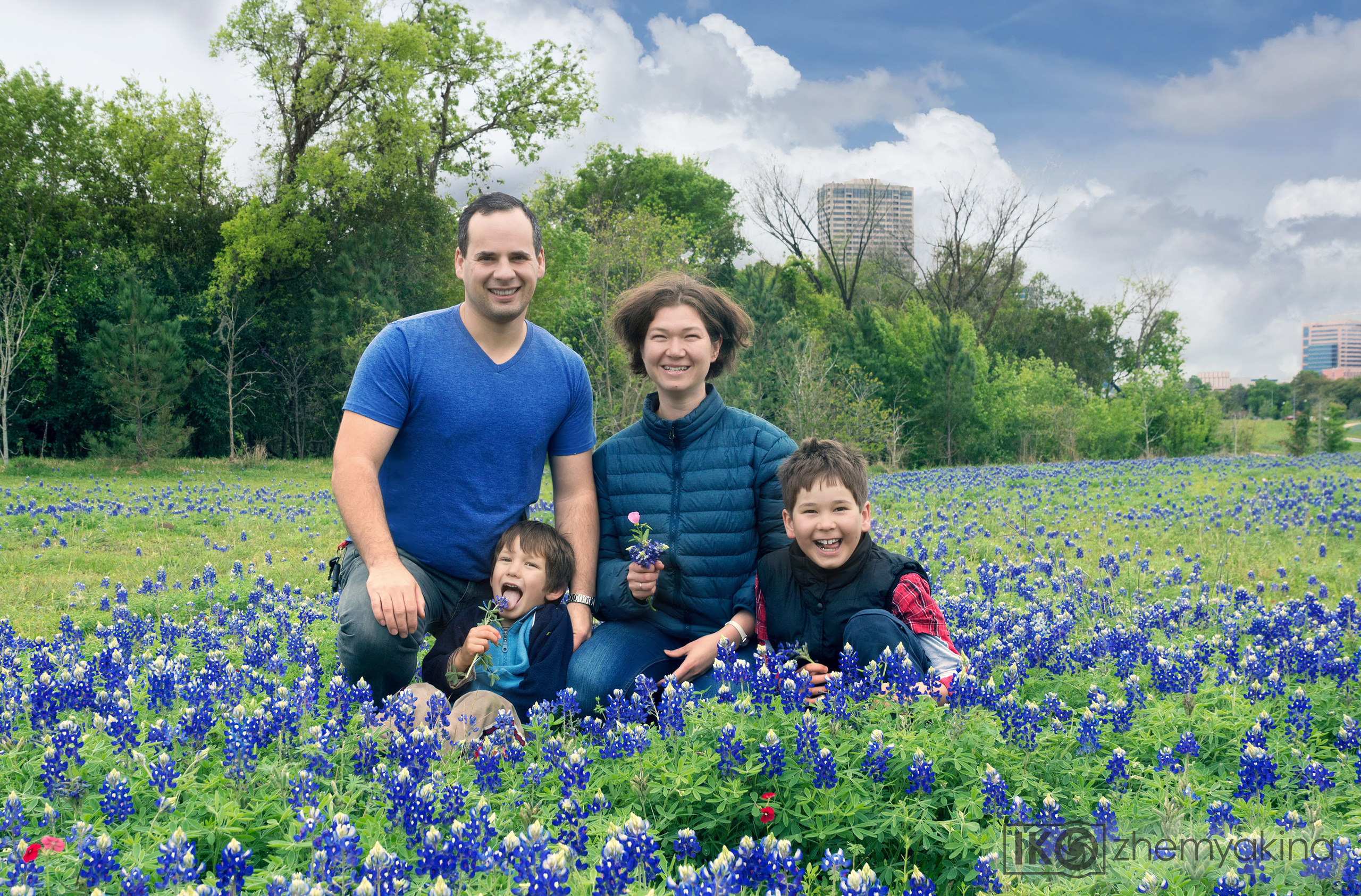 Bluebonnet-17. Photographer Irina Kozhemyakina. Houston